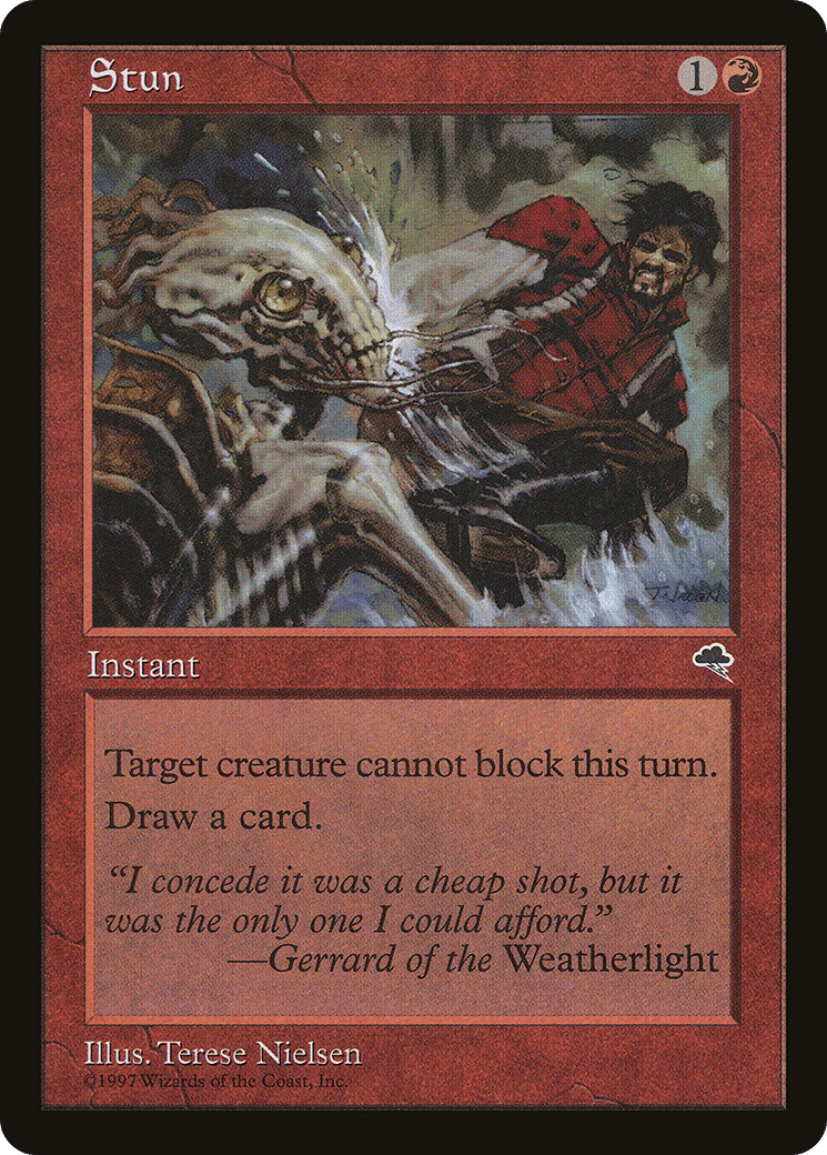Stun — Tempest — Magic: The Gathering