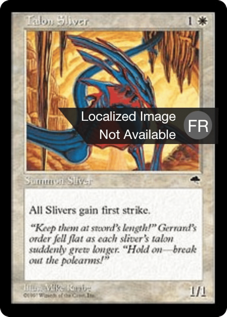 Slivoïde griffu — Tempest — Magic: The Gathering