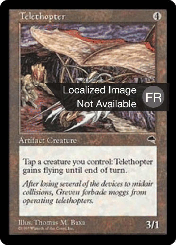 Téléthoptère — Tempest — Magic: The Gathering