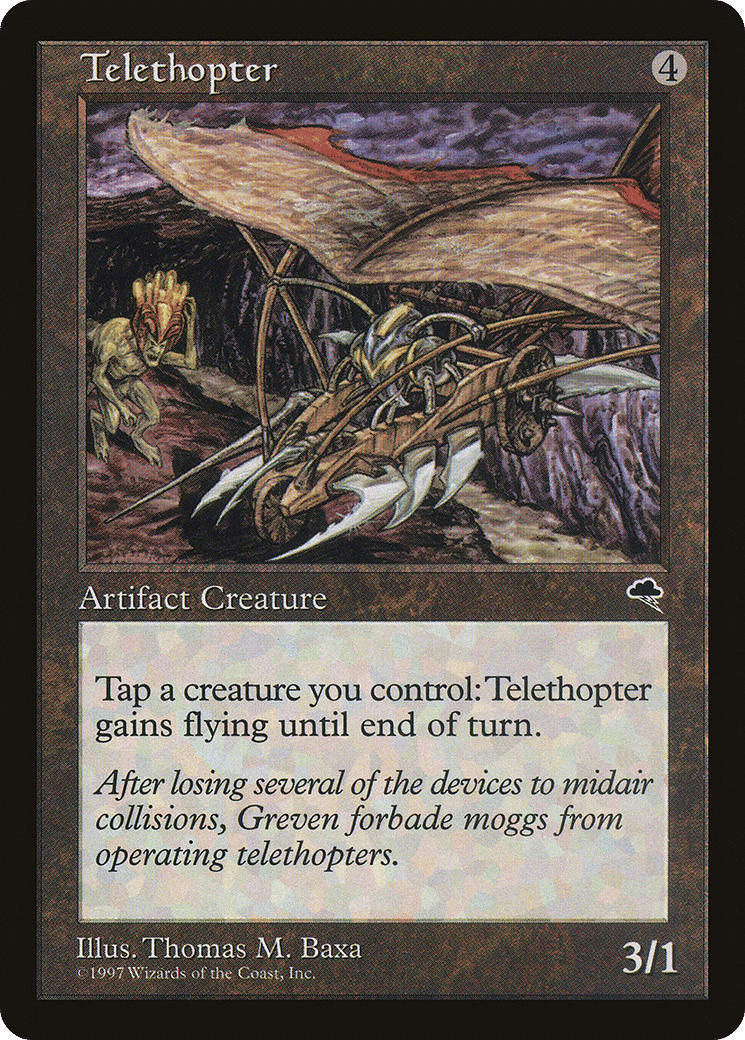 Telethopter — Tempest — Magic: The Gathering