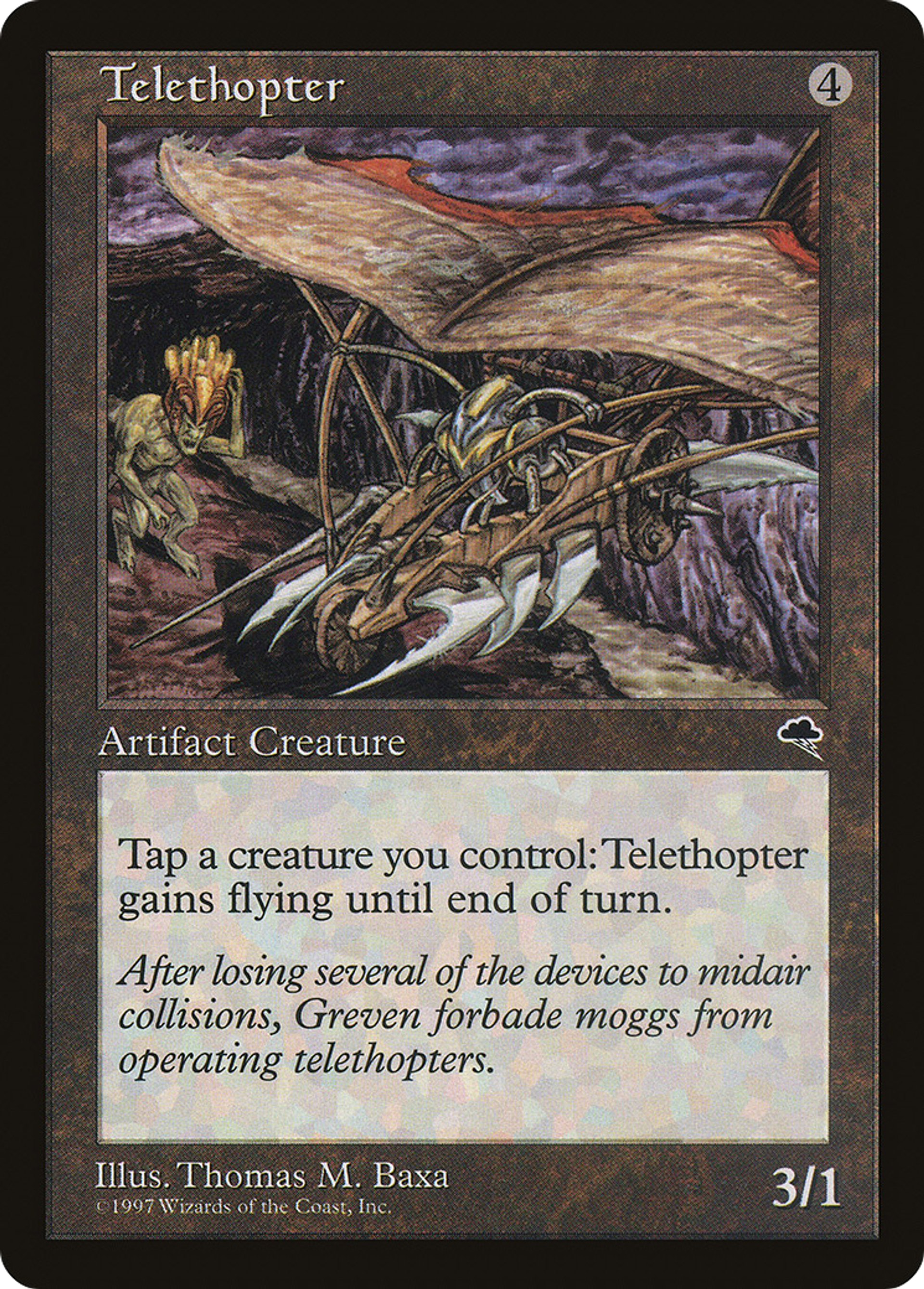Telethopter — Tempest — Magic: The Gathering