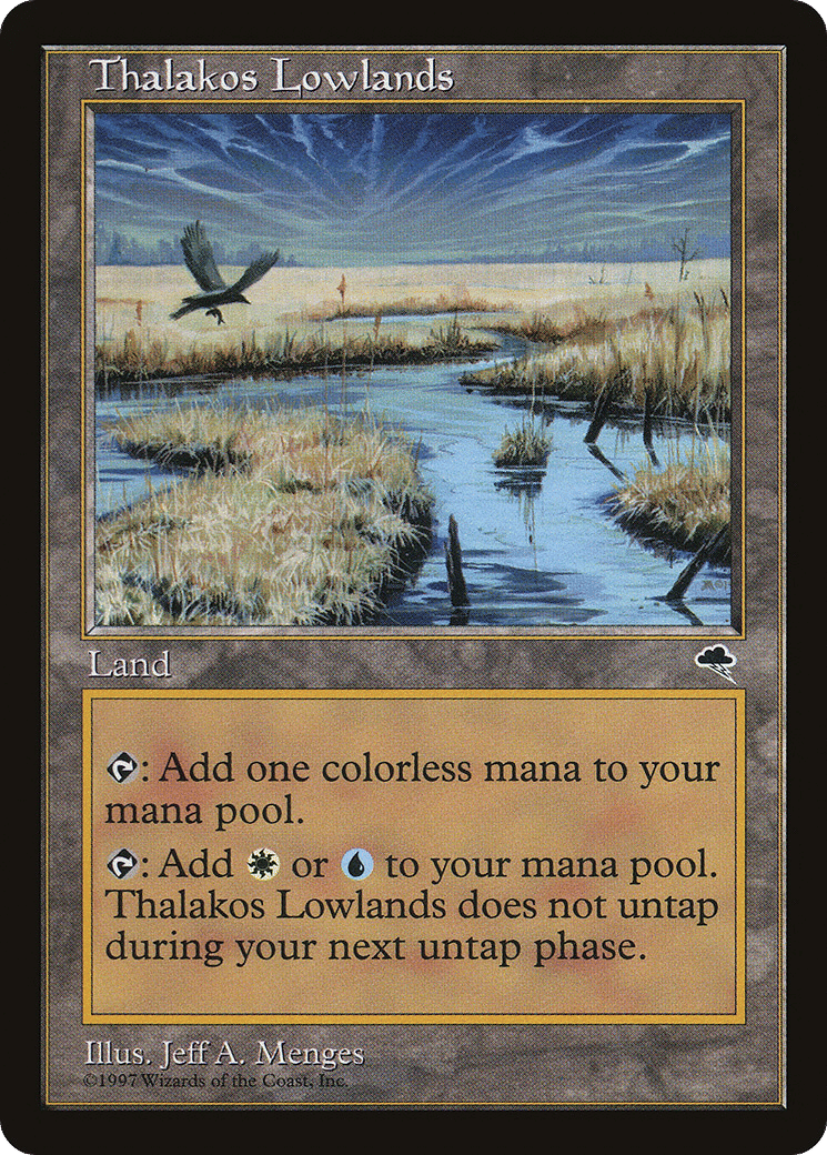 Thalakos Lowlands — Tempest — Magic: The Gathering