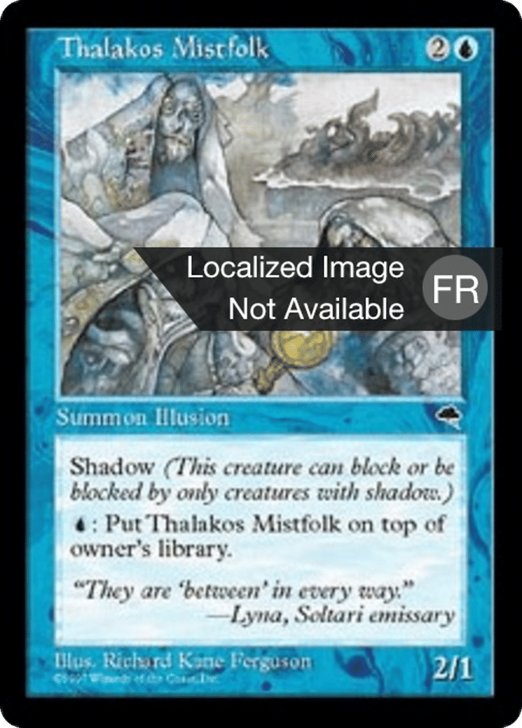 Brumeux thalakos — Tempest — Magic: The Gathering