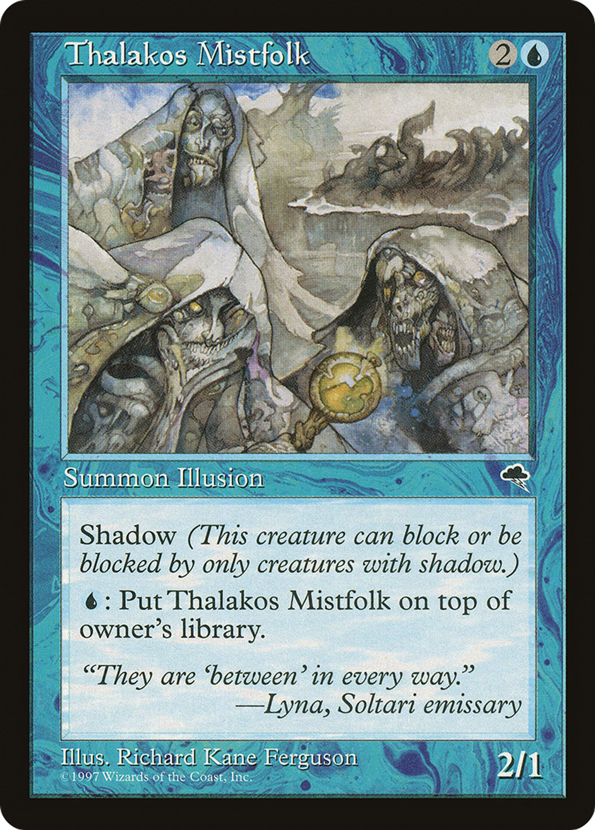 Thalakos Mistfolk — Tempest — Magic: The Gathering