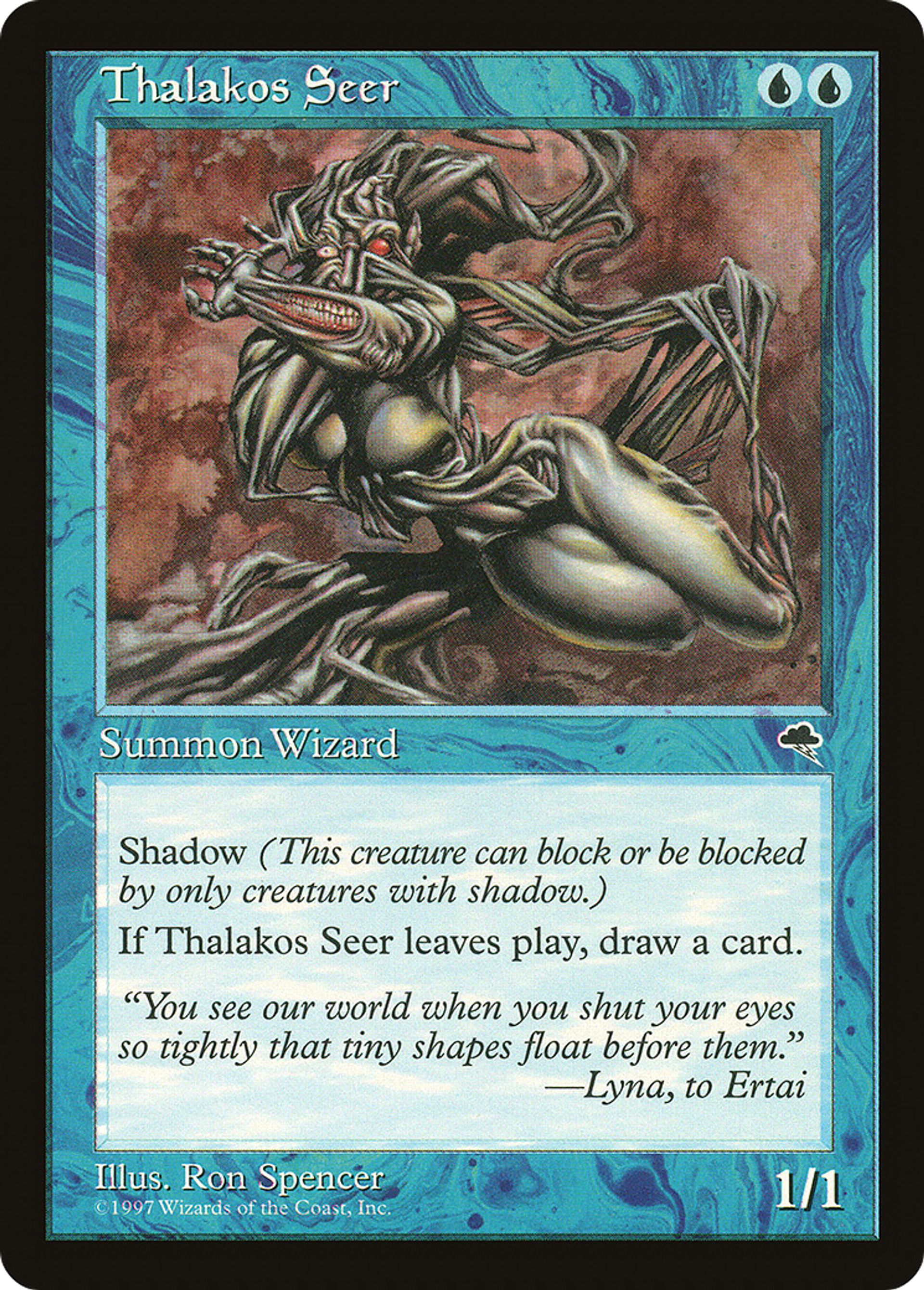 Thalakos Seer — Tempest — Magic: The Gathering