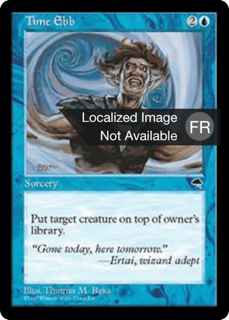 Temps du jusant — Tempest — Magic: The Gathering