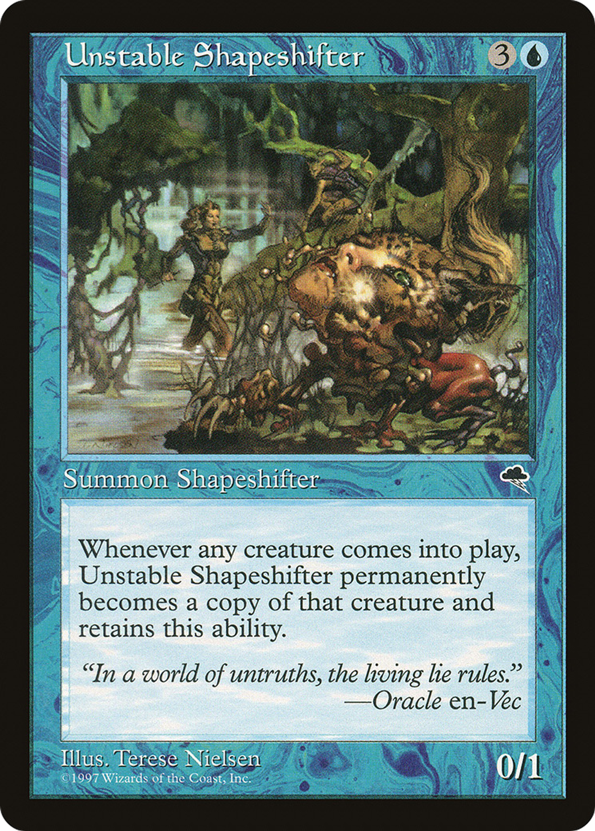 Unstable Shapeshifter — Tempest — Magic: The Gathering