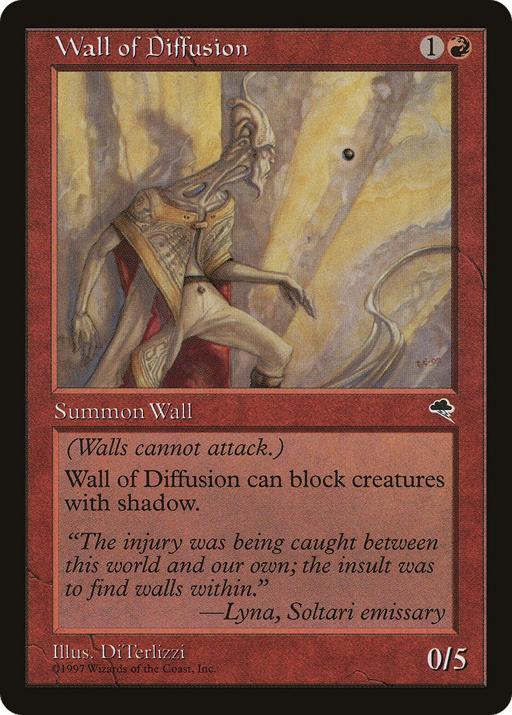 Wall of Diffusion — Tempest — Magic: The Gathering