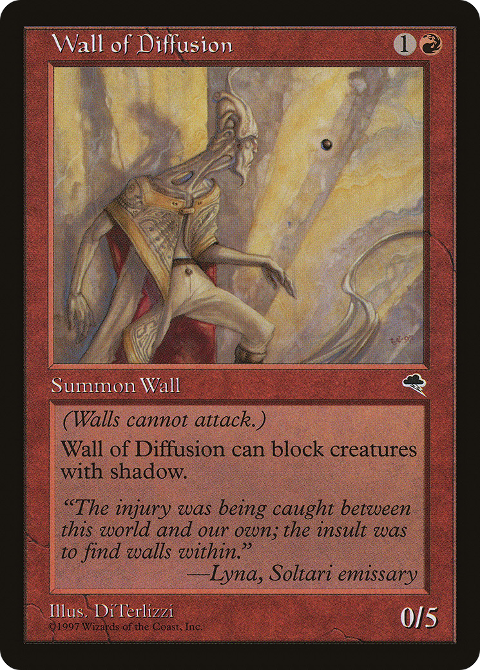 Wall of Diffusion — Tempest — Magic: The Gathering