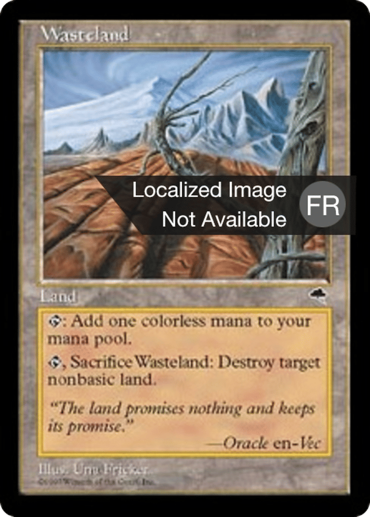 Terres dévastées — Tempest — Magic: The Gathering