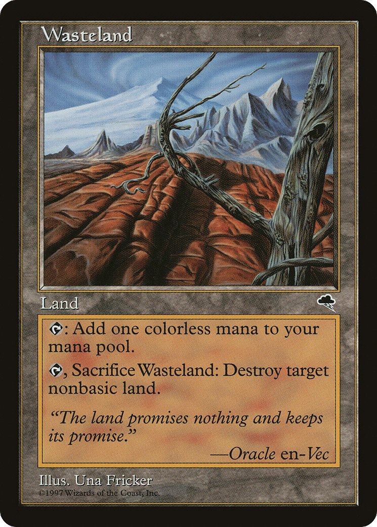 Wasteland — Tempest — Magic: The Gathering