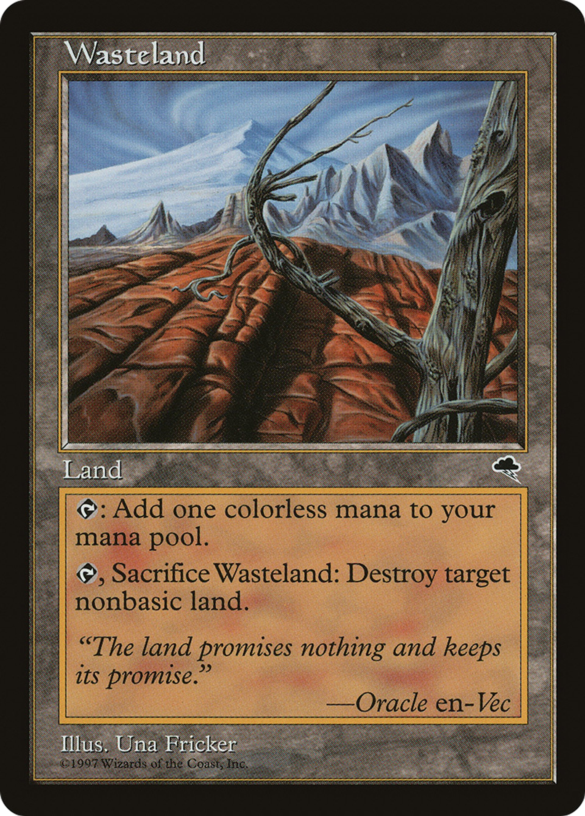 Wasteland — Tempest — Magic: The Gathering
