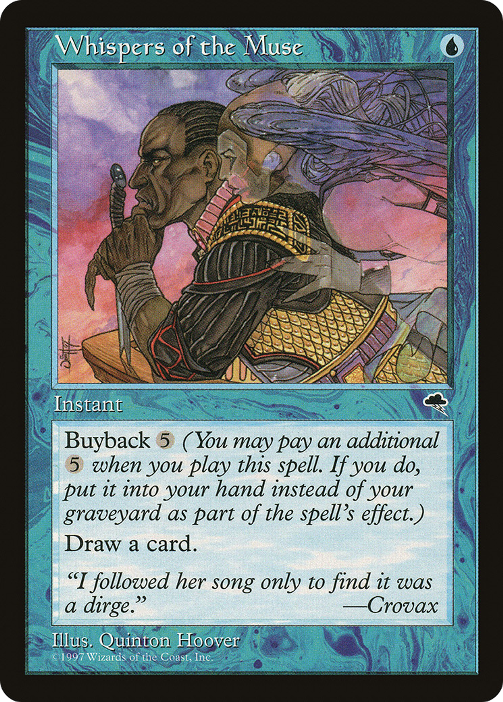 Whispers of the Muse — Tempest — Magic: The Gathering