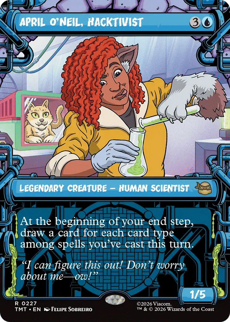 April O'Neil, Hacktivist — Teenage Mutant Ninja Turtles — Magic: The Gathering