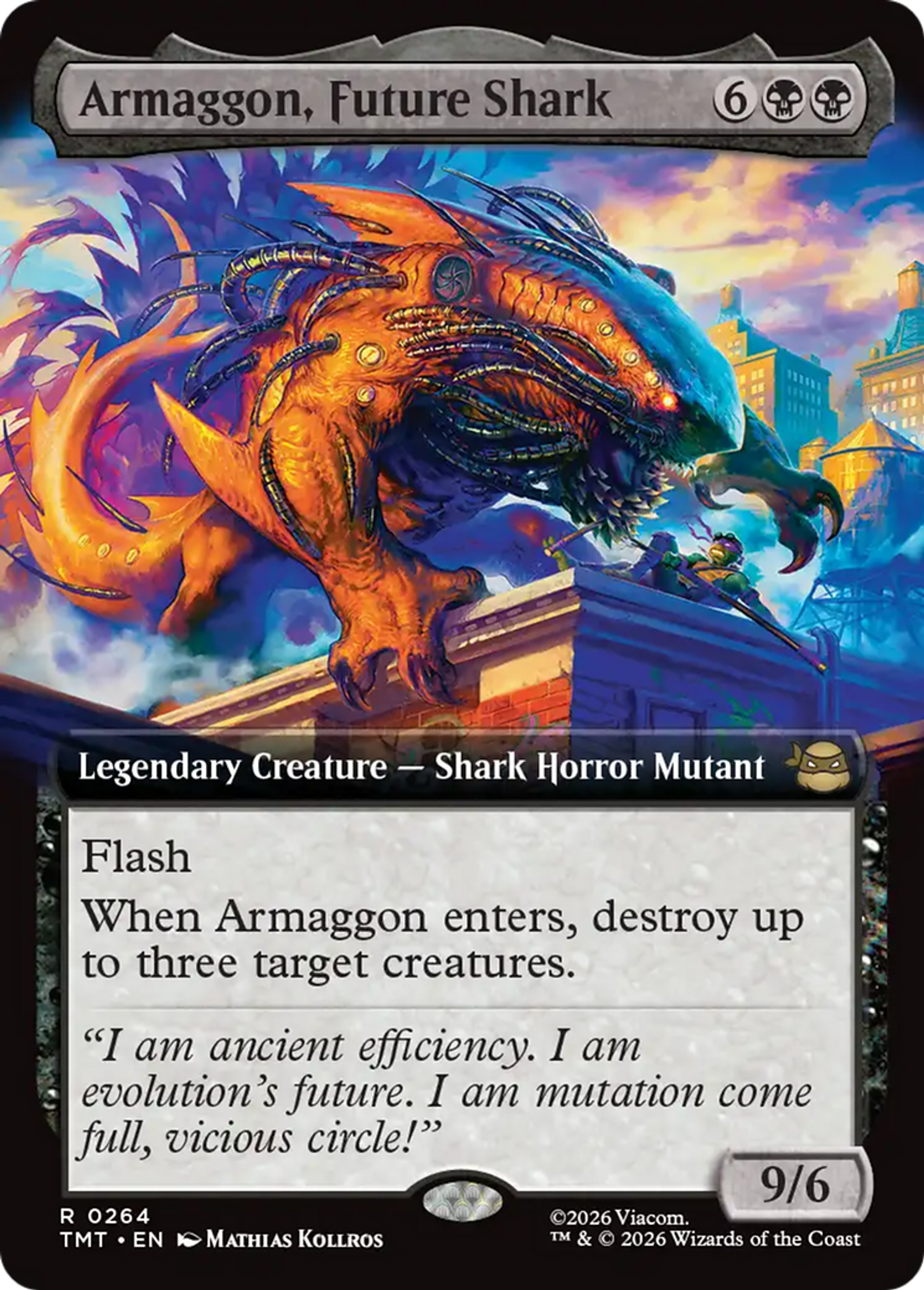 Armaggon, requin du futur — Teenage Mutant Ninja Turtles — Magic: The Gathering