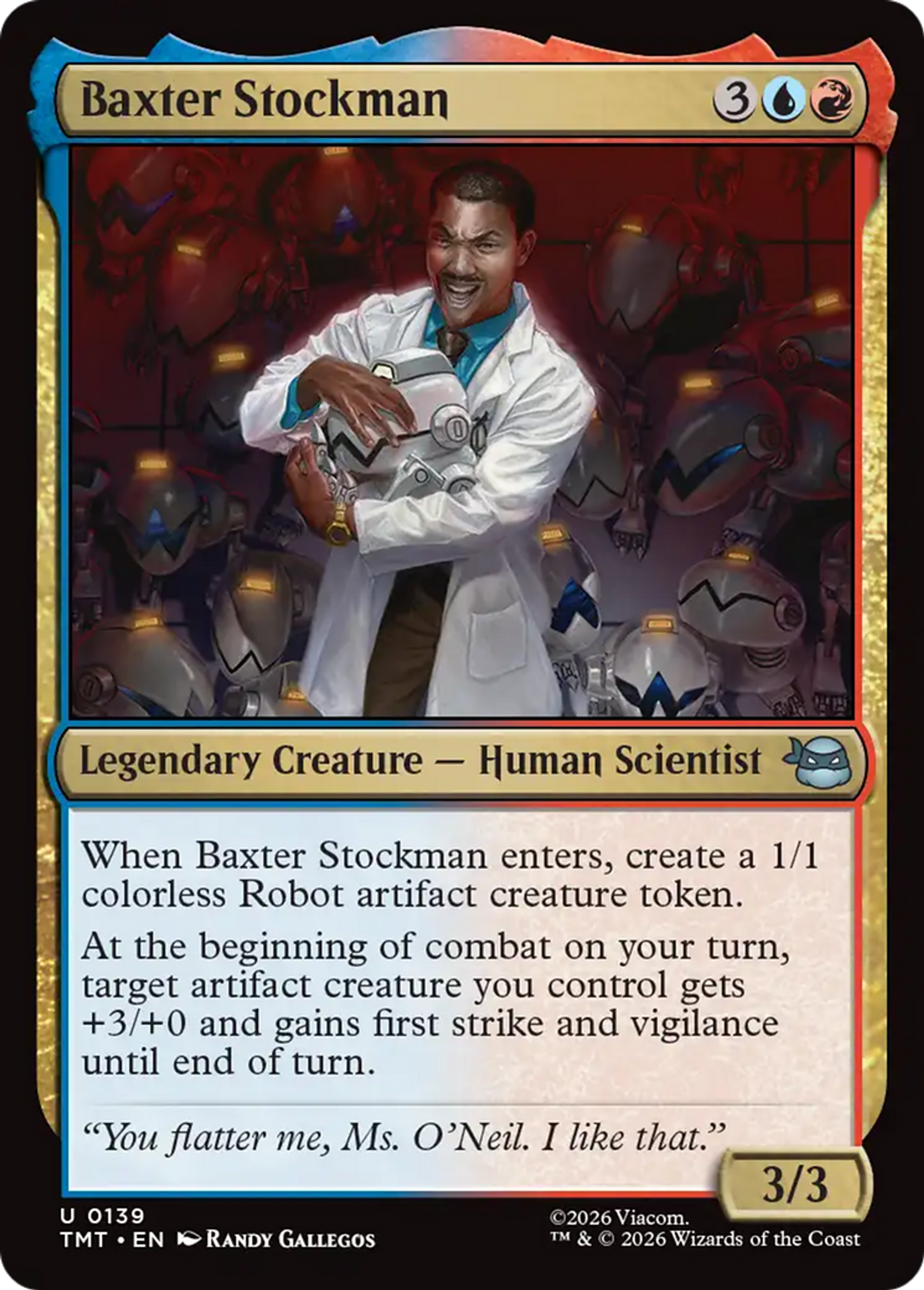 Baxter Stockman — Teenage Mutant Ninja Turtles — Magic: The Gathering