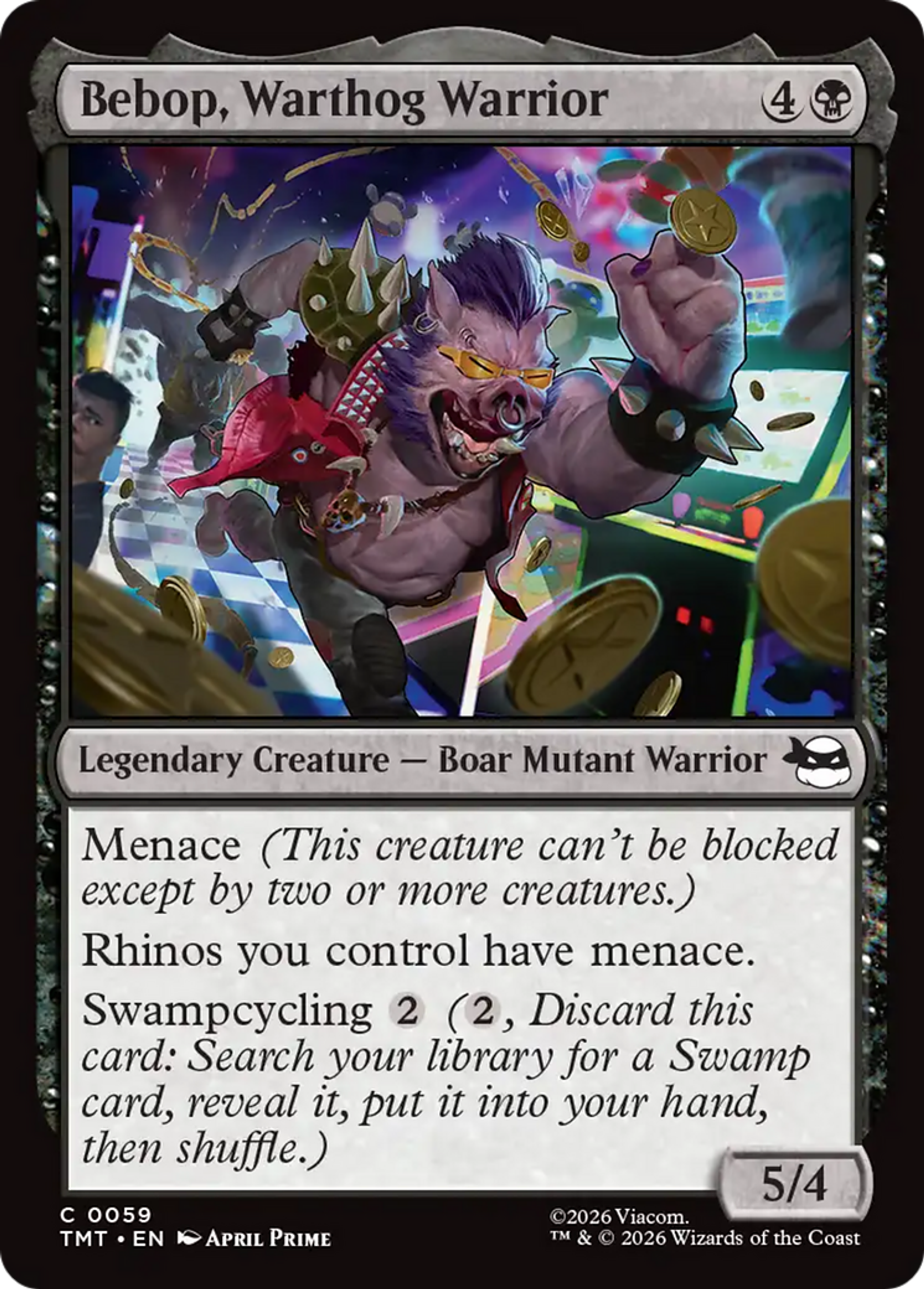 Bebop, Warthog Warrior — Teenage Mutant Ninja Turtles — Magic: The Gathering