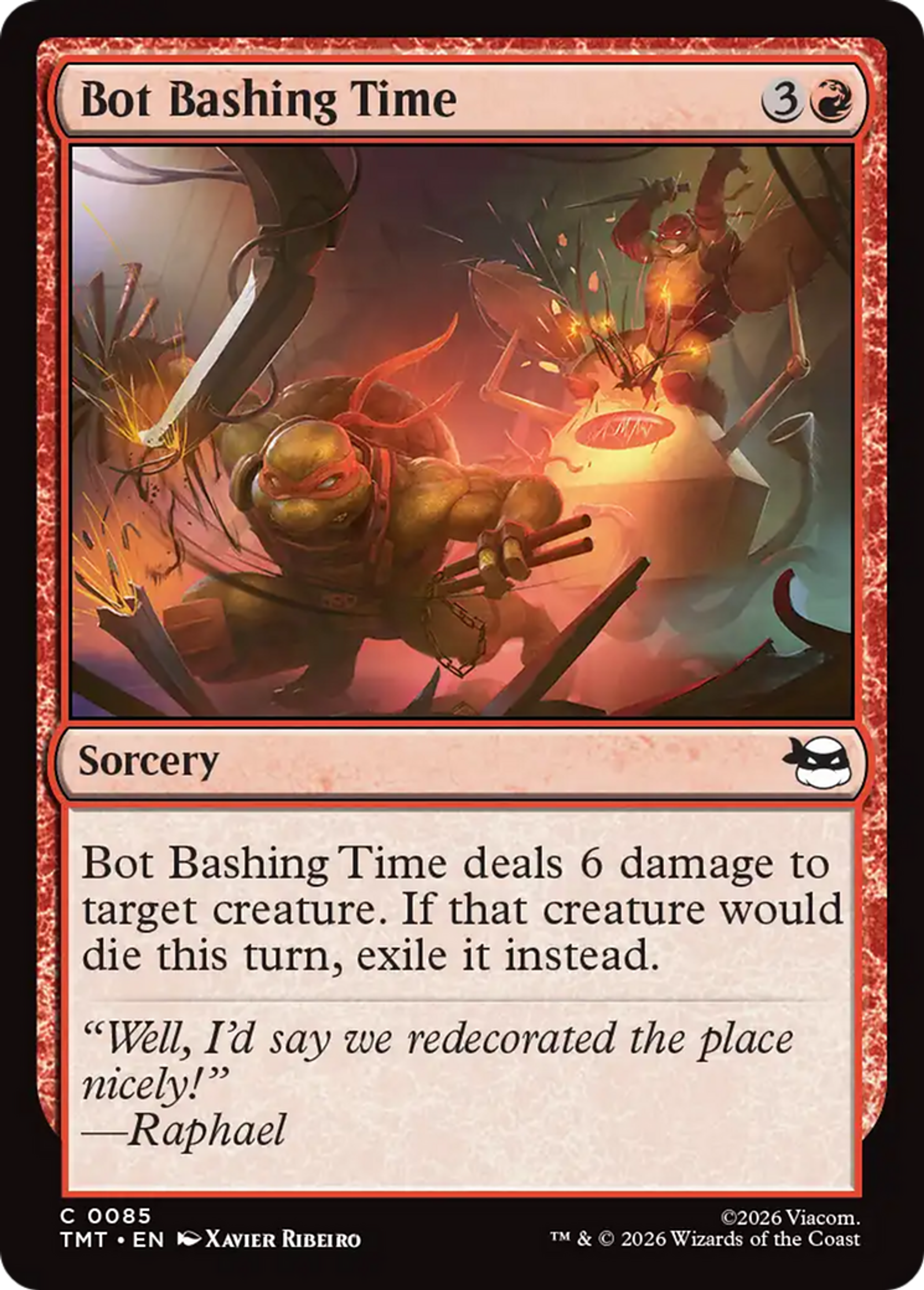 Bot Bashing Time — Teenage Mutant Ninja Turtles — Magic: The Gathering