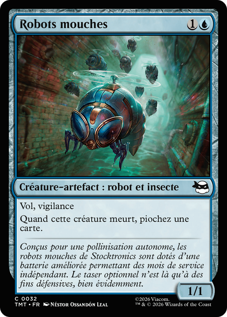 Robots mouches — Teenage Mutant Ninja Turtles — Magic: The Gathering