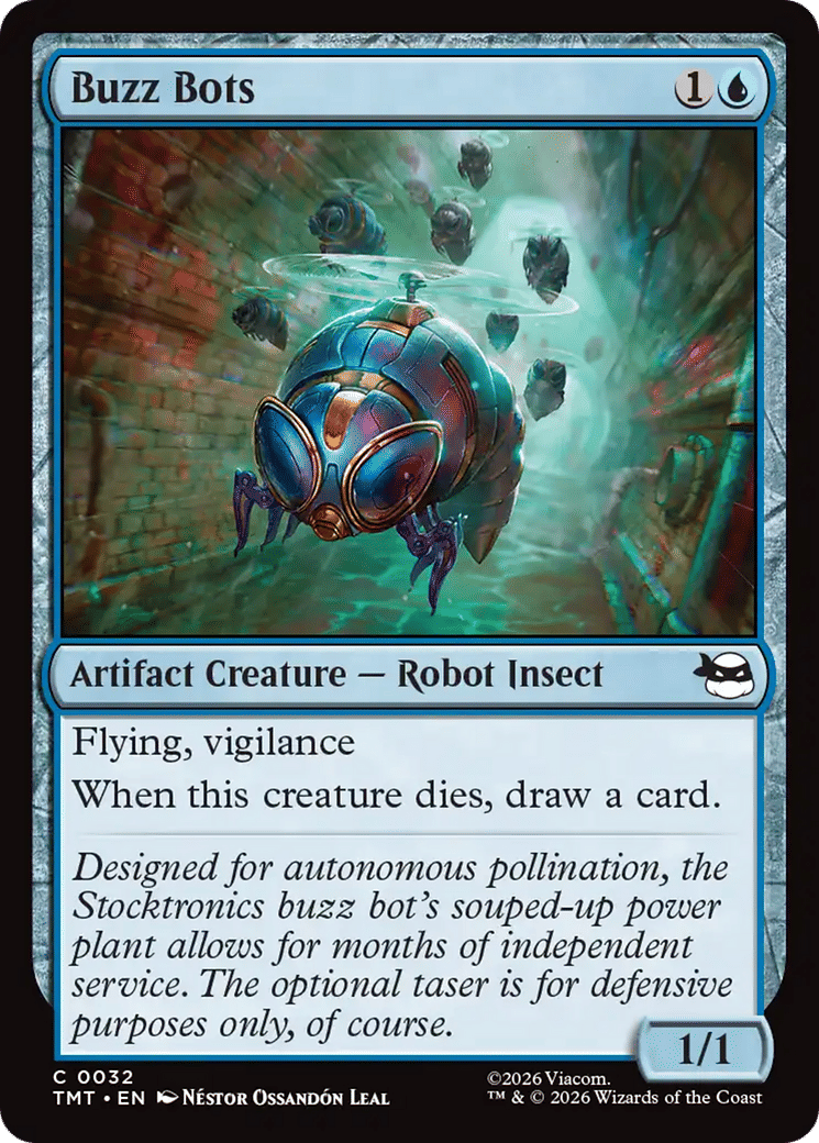Buzz Bots — Teenage Mutant Ninja Turtles — Magic: The Gathering