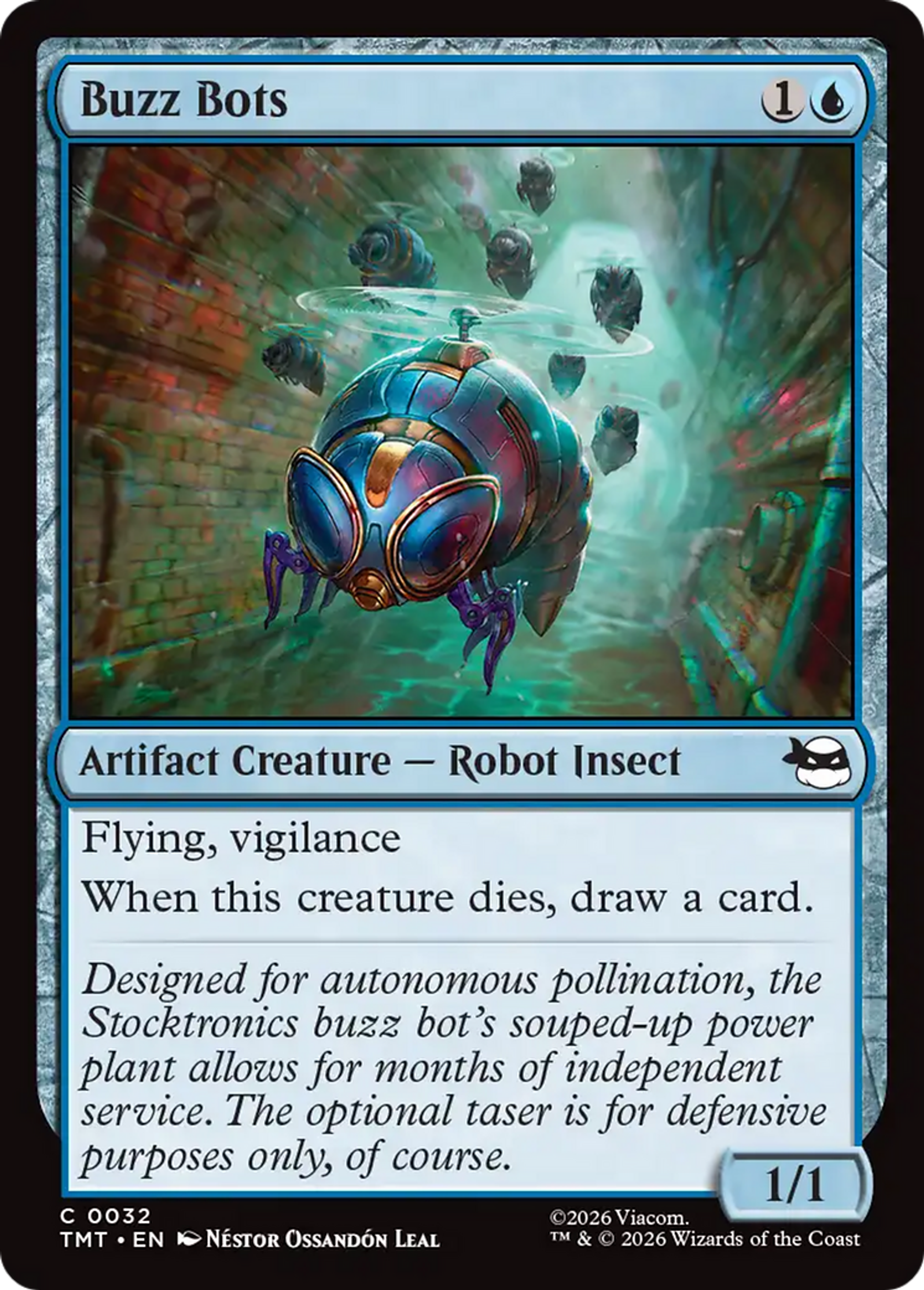 Buzz Bots — Teenage Mutant Ninja Turtles — Magic: The Gathering