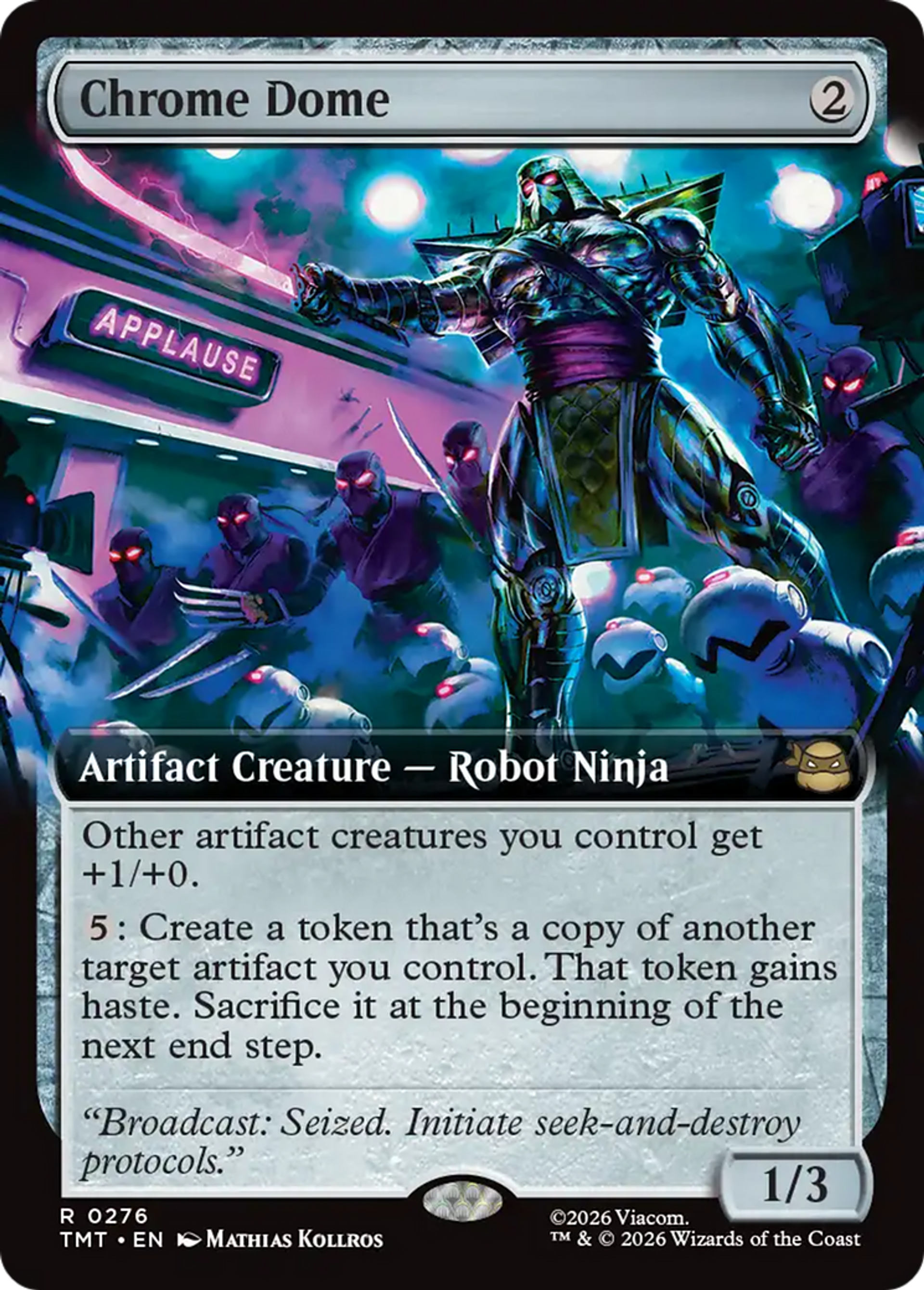 Chrome Dome — Teenage Mutant Ninja Turtles — Magic: The Gathering