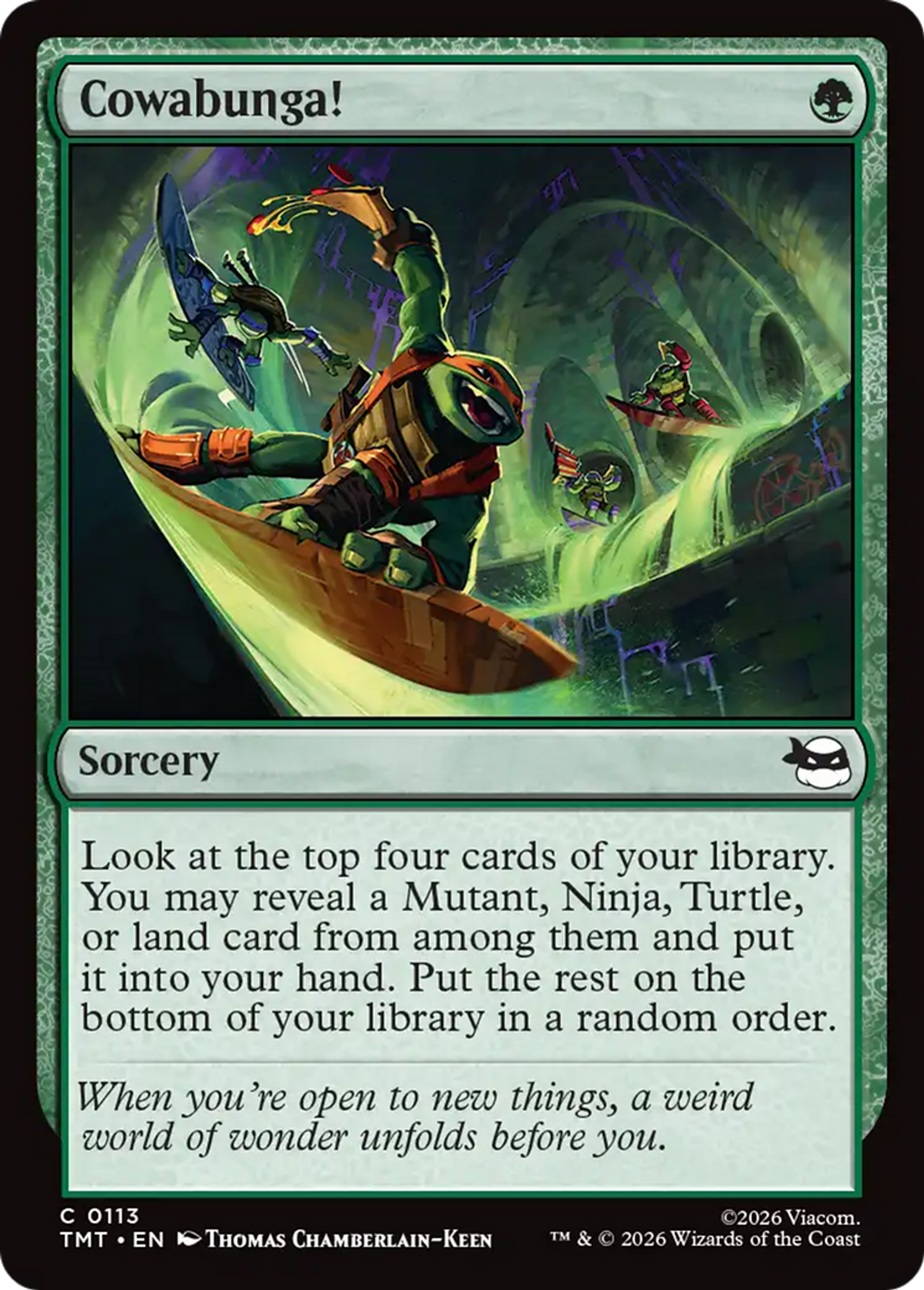 Cowabunga! — Teenage Mutant Ninja Turtles — Magic: The Gathering