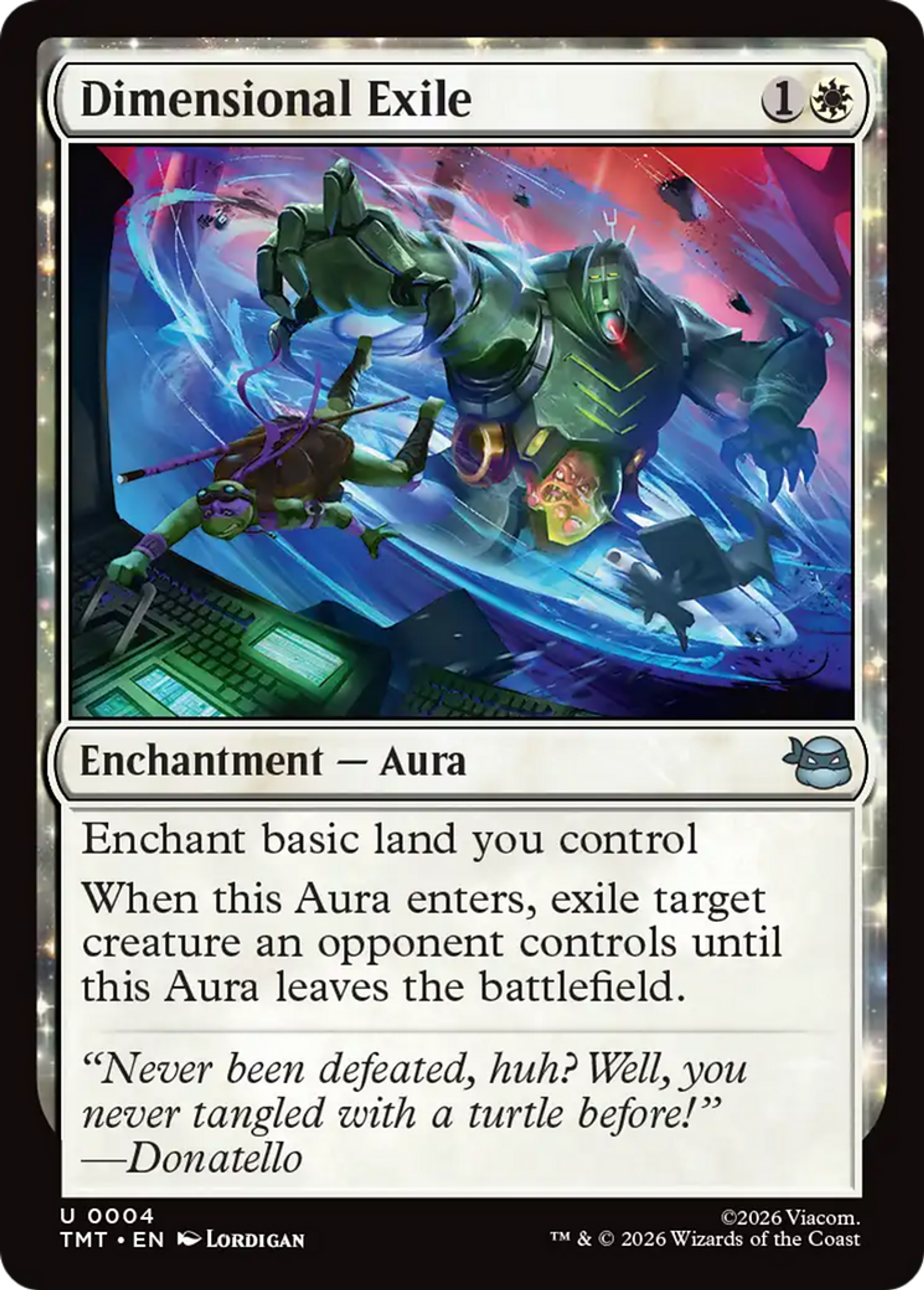 Dimensional Exile — Teenage Mutant Ninja Turtles — Magic: The Gathering
