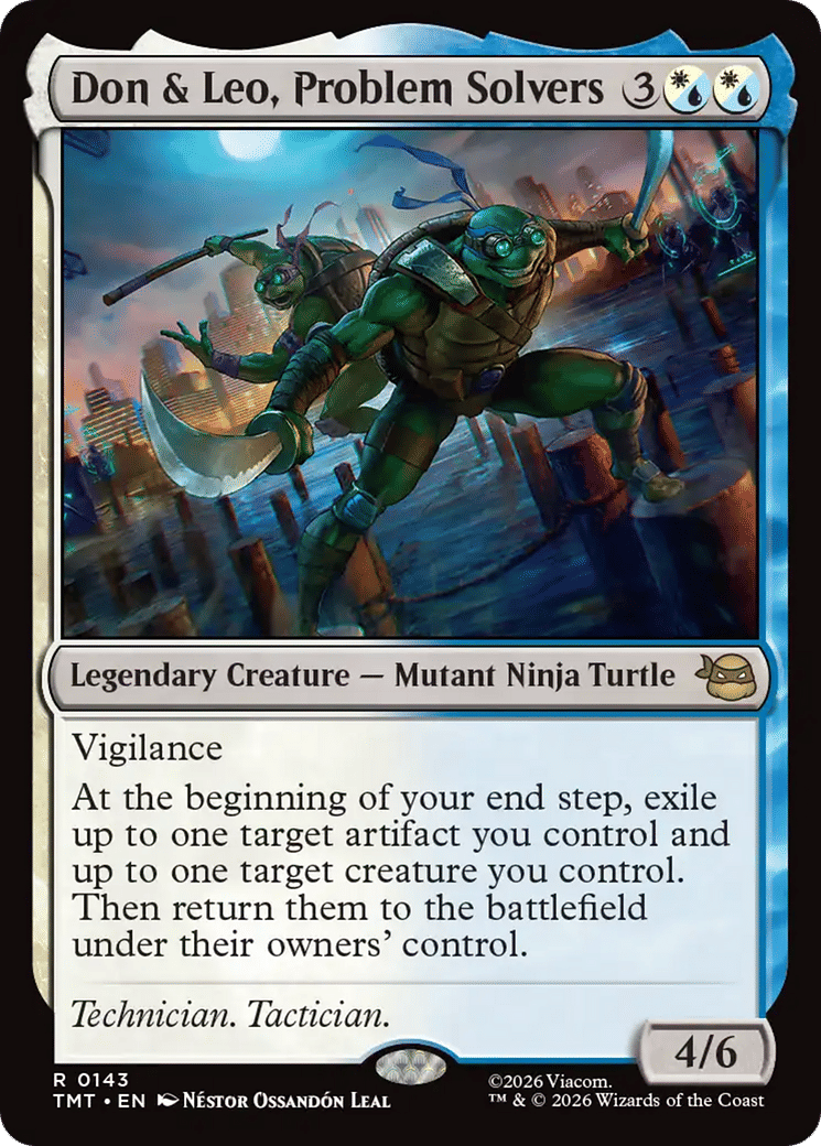 Don & Leo, Problem Solvers — Teenage Mutant Ninja Turtles — Magic: The Gathering