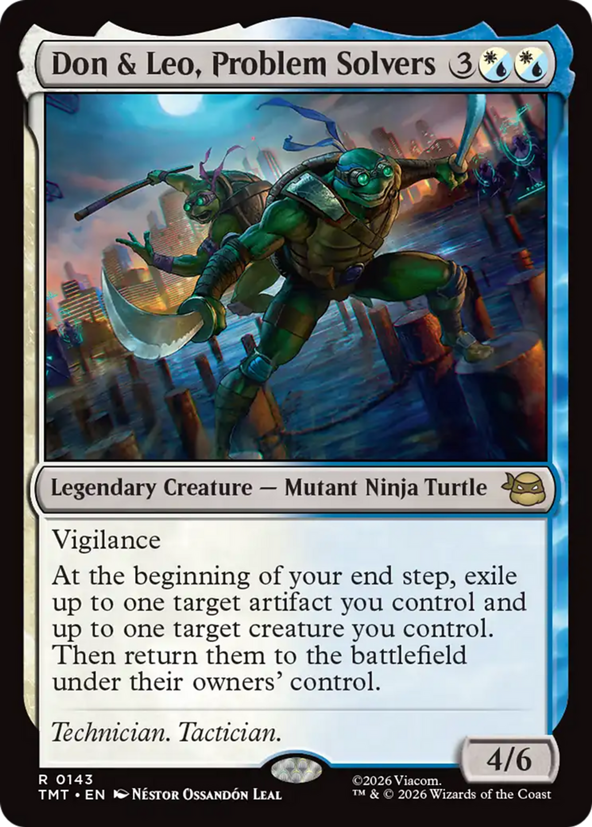 Don et Leo, solutionneurs de problèmes — Teenage Mutant Ninja Turtles — Magic: The Gathering