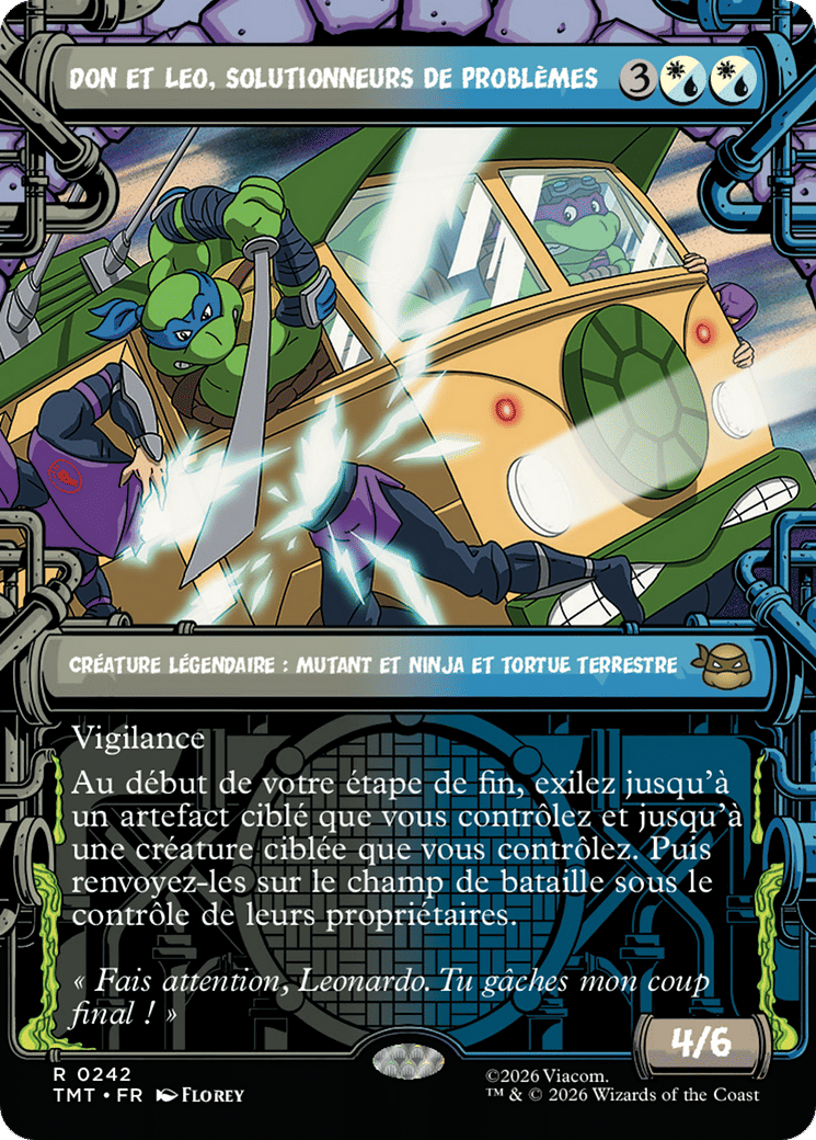 Don et Leo, solutionneurs de problèmes — Teenage Mutant Ninja Turtles — Magic: The Gathering