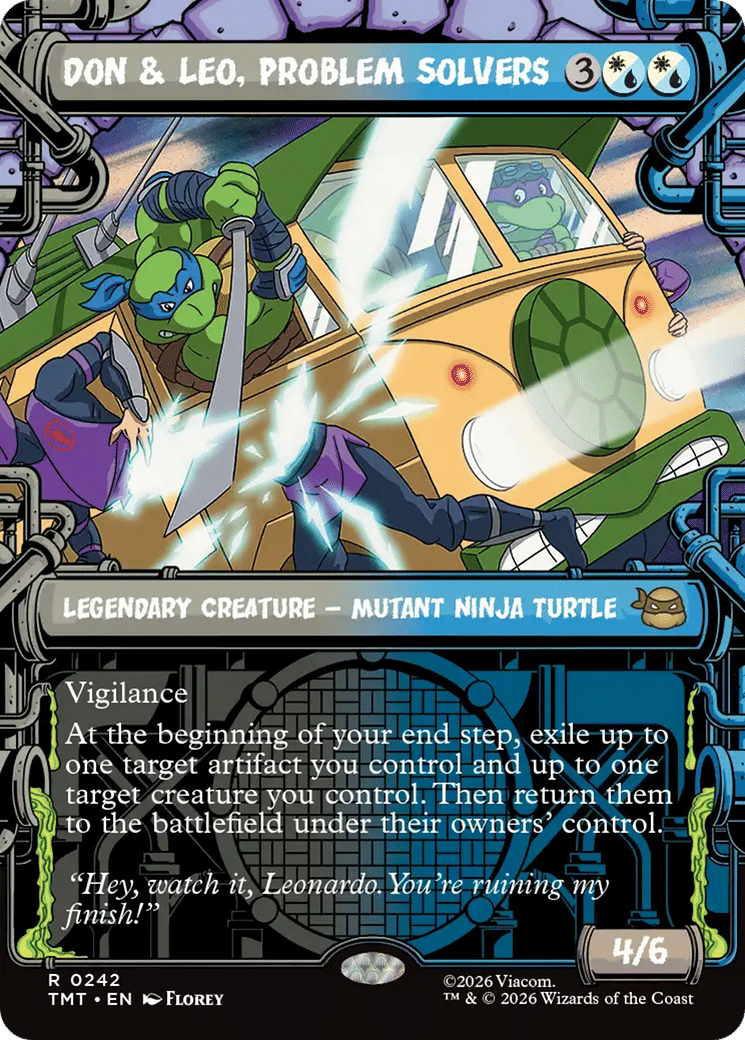 Don & Leo, Problem Solvers — Teenage Mutant Ninja Turtles — Magic: The Gathering