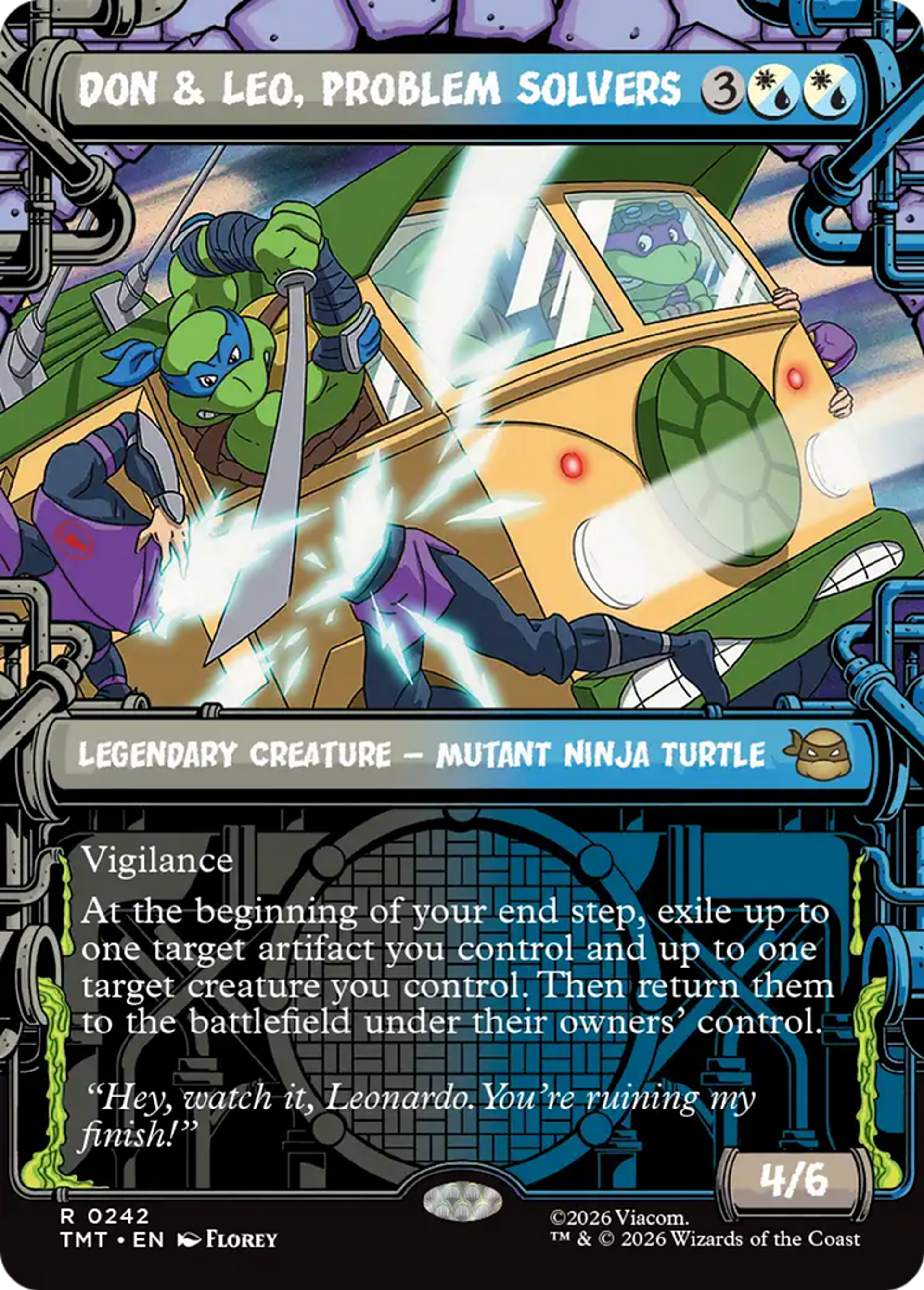 Don et Leo, solutionneurs de problèmes — Teenage Mutant Ninja Turtles — Magic: The Gathering
