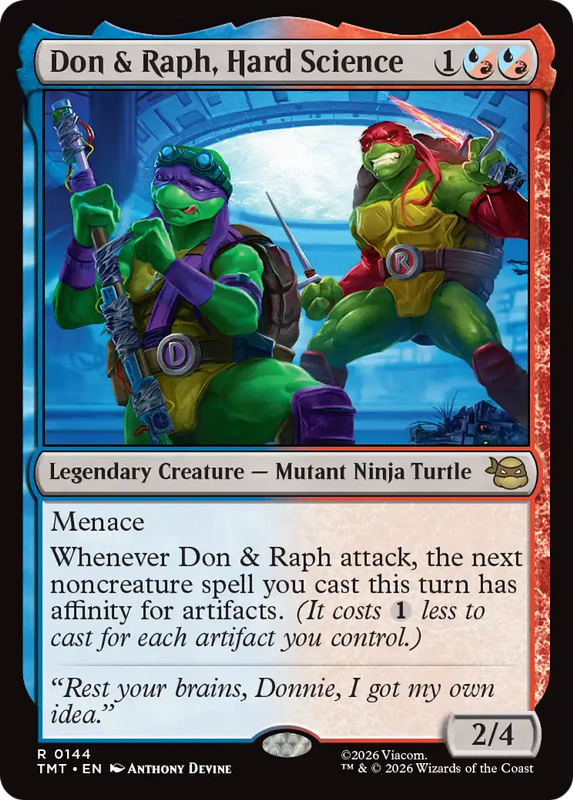 Don & Raph, Hard Science — Teenage Mutant Ninja Turtles — Magic: The Gathering