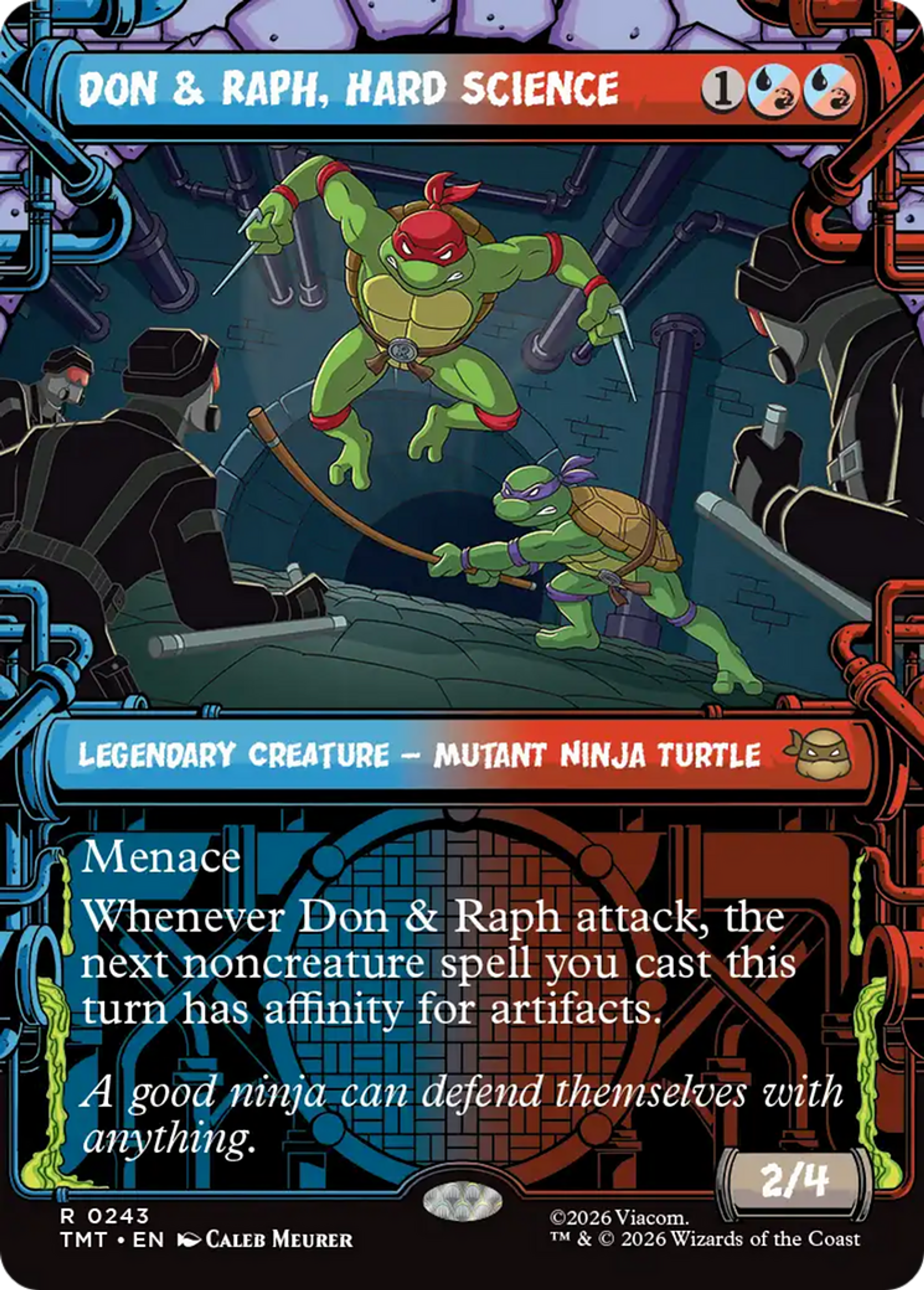 Don et Raph, science dure — Teenage Mutant Ninja Turtles — Magic: The Gathering