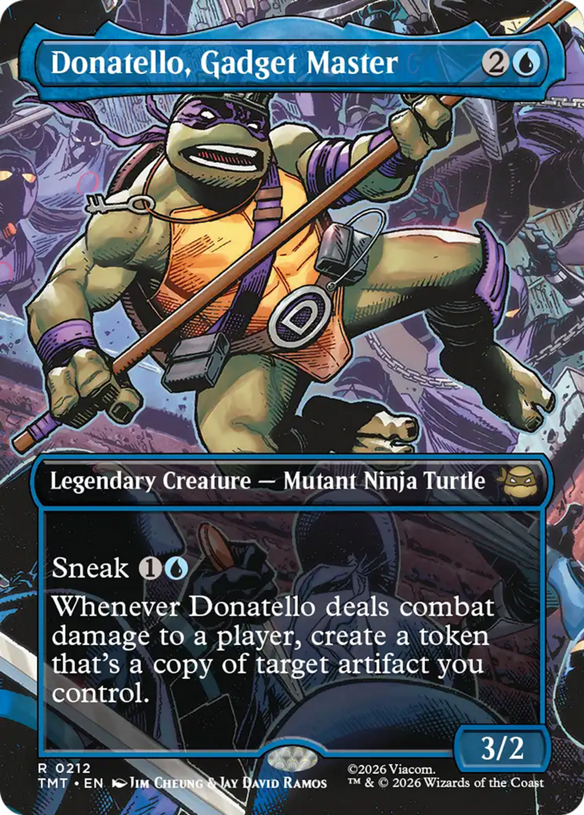 Donatello, maître des gadgets — Teenage Mutant Ninja Turtles — Magic: The Gathering