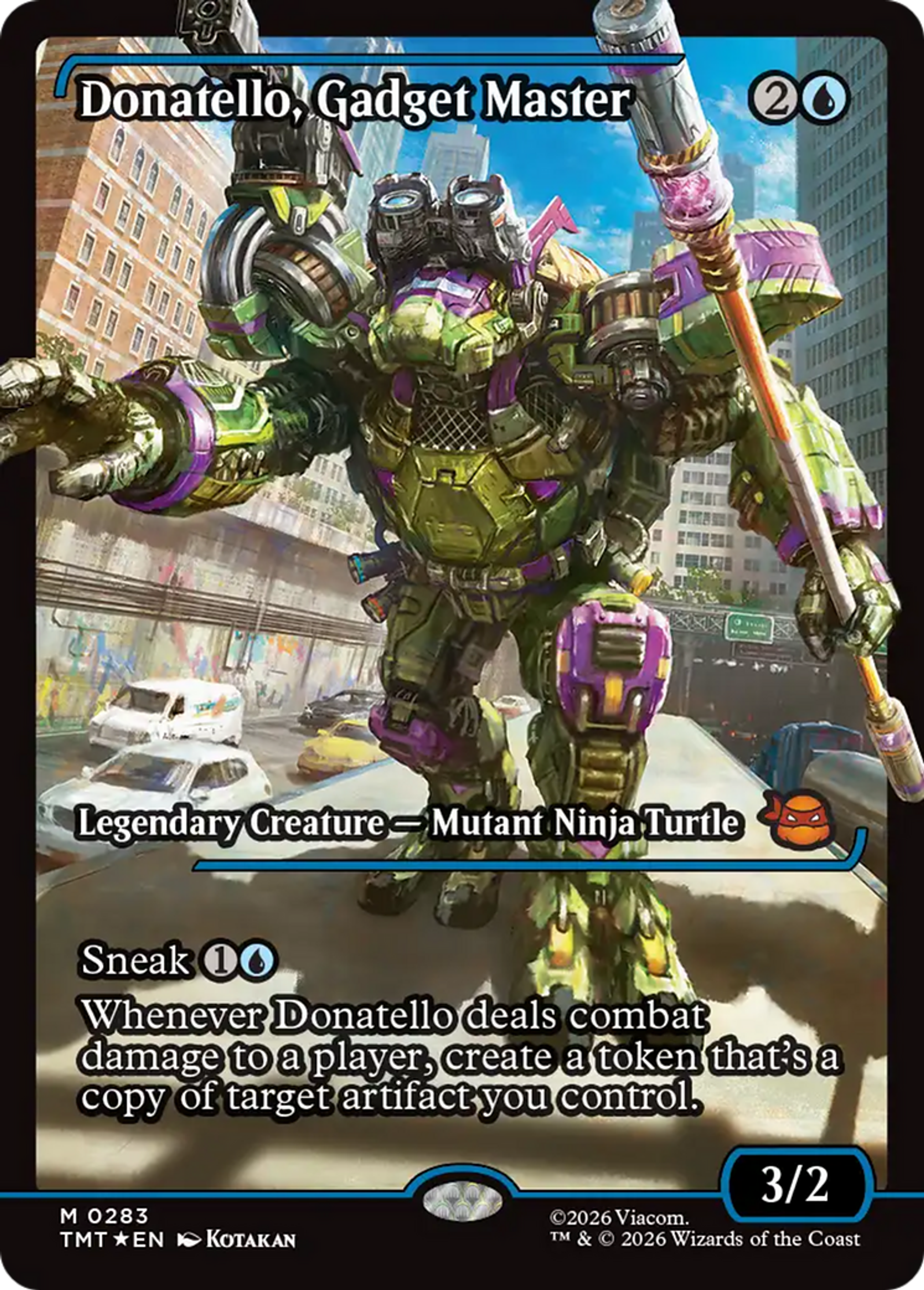 Donatello, maître des gadgets — Teenage Mutant Ninja Turtles — Magic: The Gathering