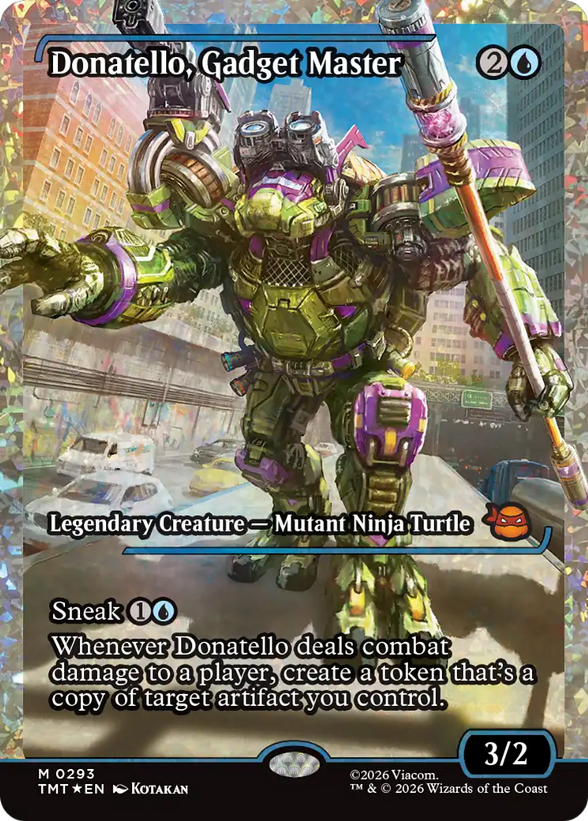 Donatello, maître des gadgets — Teenage Mutant Ninja Turtles — Magic: The Gathering