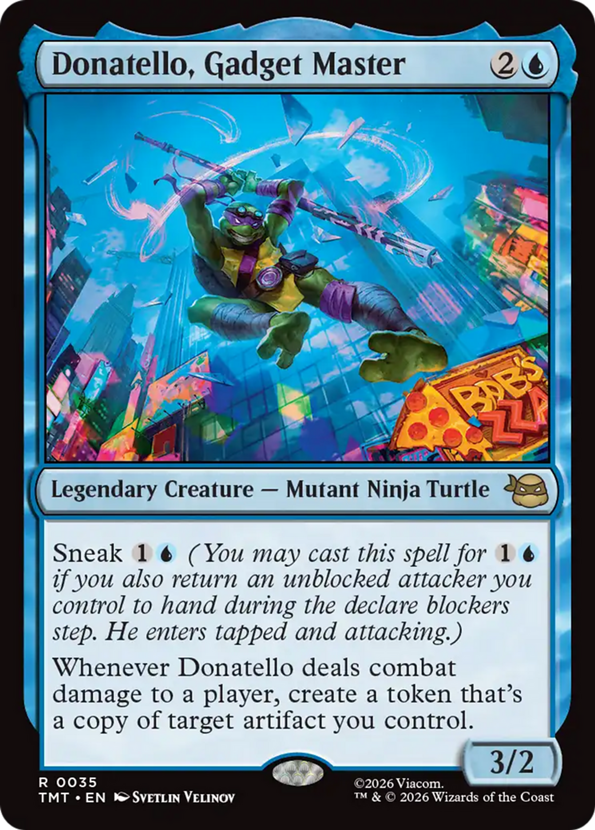 Donatello, Gadget Master — Teenage Mutant Ninja Turtles — Magic: The Gathering