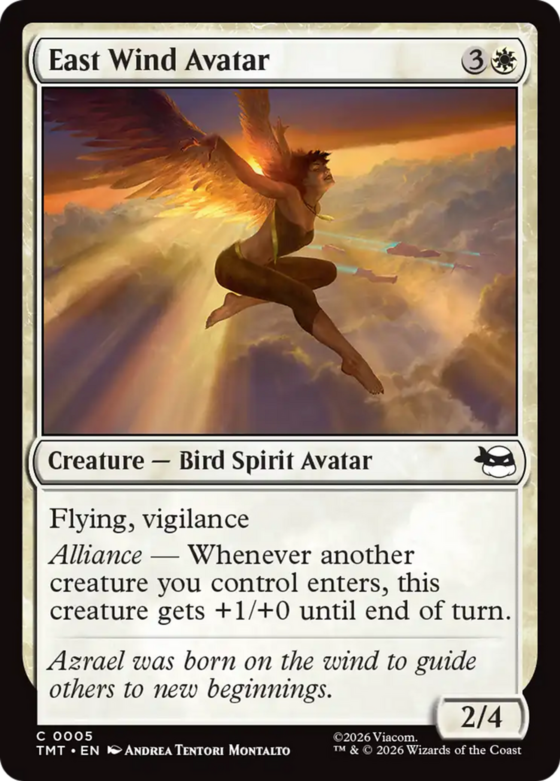 East Wind Avatar — Teenage Mutant Ninja Turtles — Magic: The Gathering