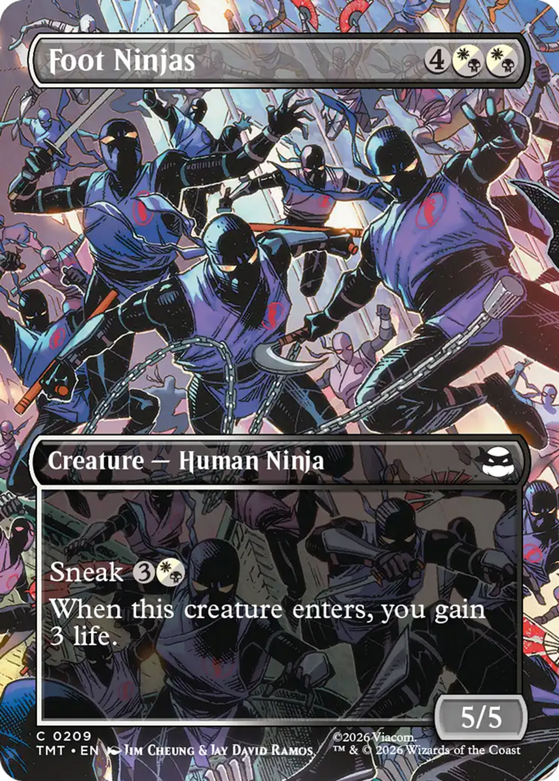 Foot Ninjas — Teenage Mutant Ninja Turtles — Magic: The Gathering