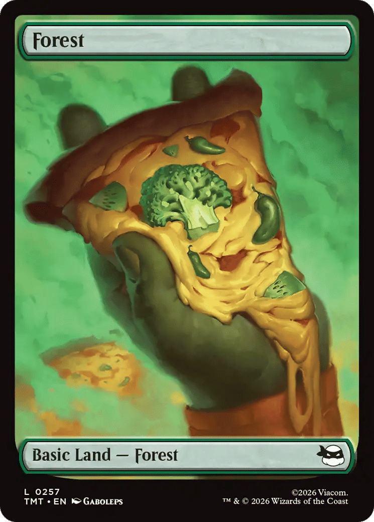 Forest — Teenage Mutant Ninja Turtles — Magic: The Gathering