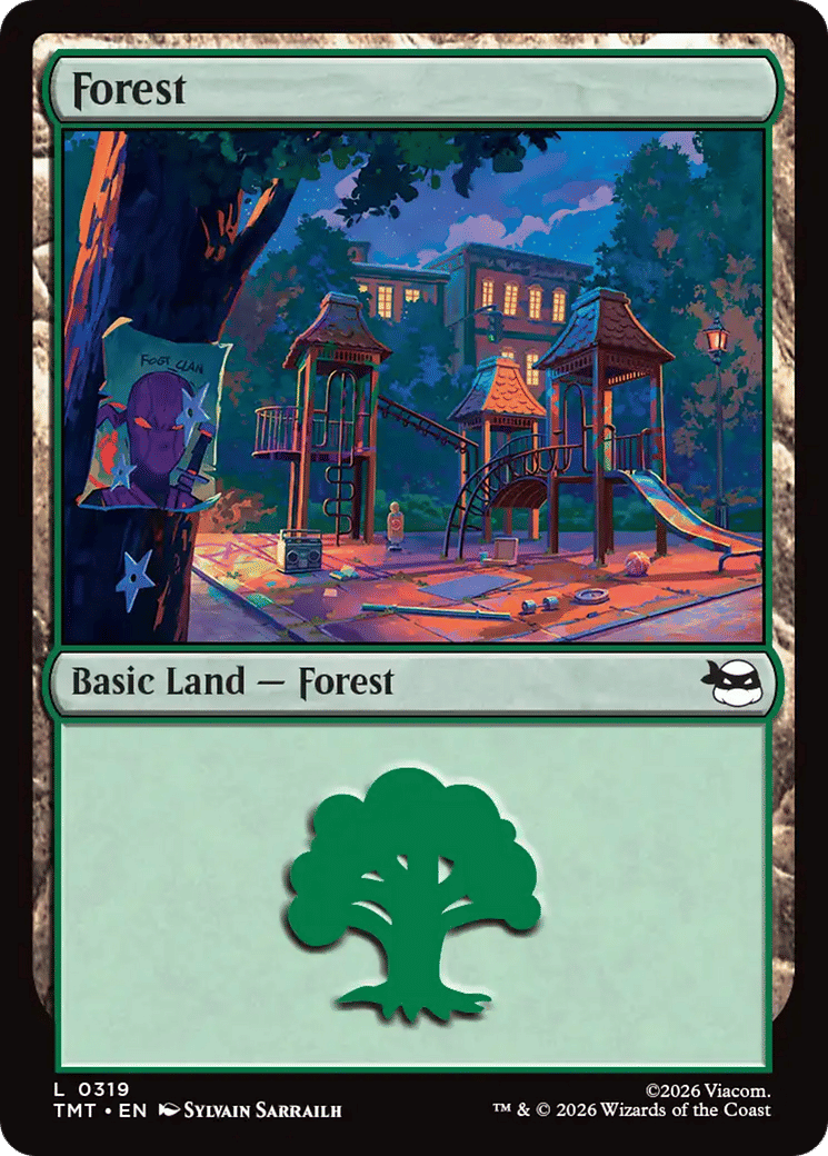 Forêt — Teenage Mutant Ninja Turtles — Magic: The Gathering