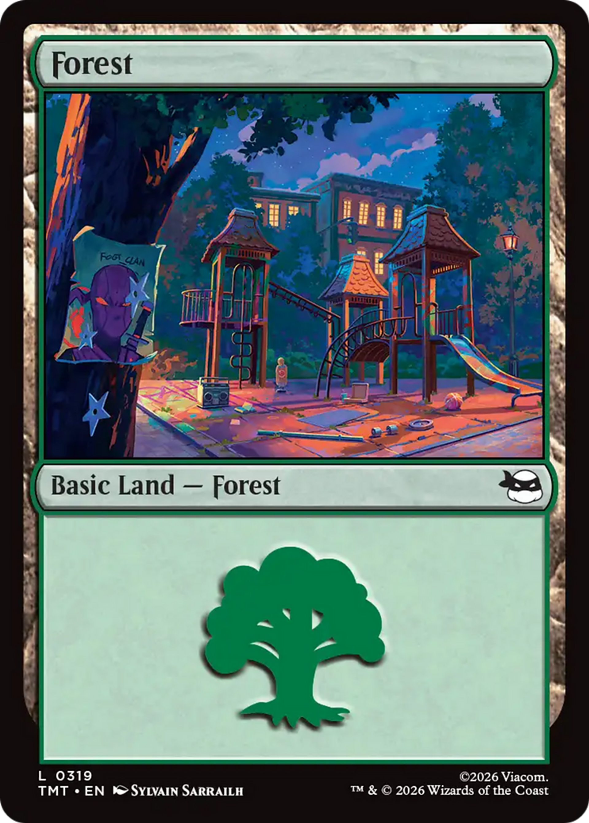 Forêt — Teenage Mutant Ninja Turtles — Magic: The Gathering