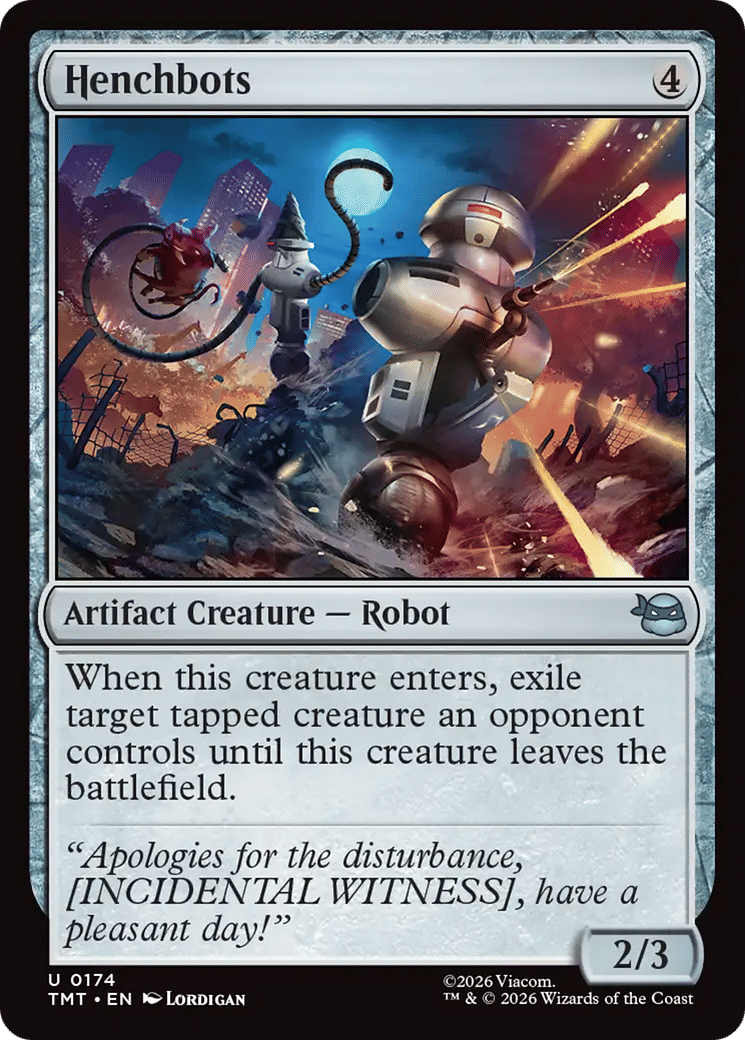 Henchbots — Teenage Mutant Ninja Turtles — Magic: The Gathering
