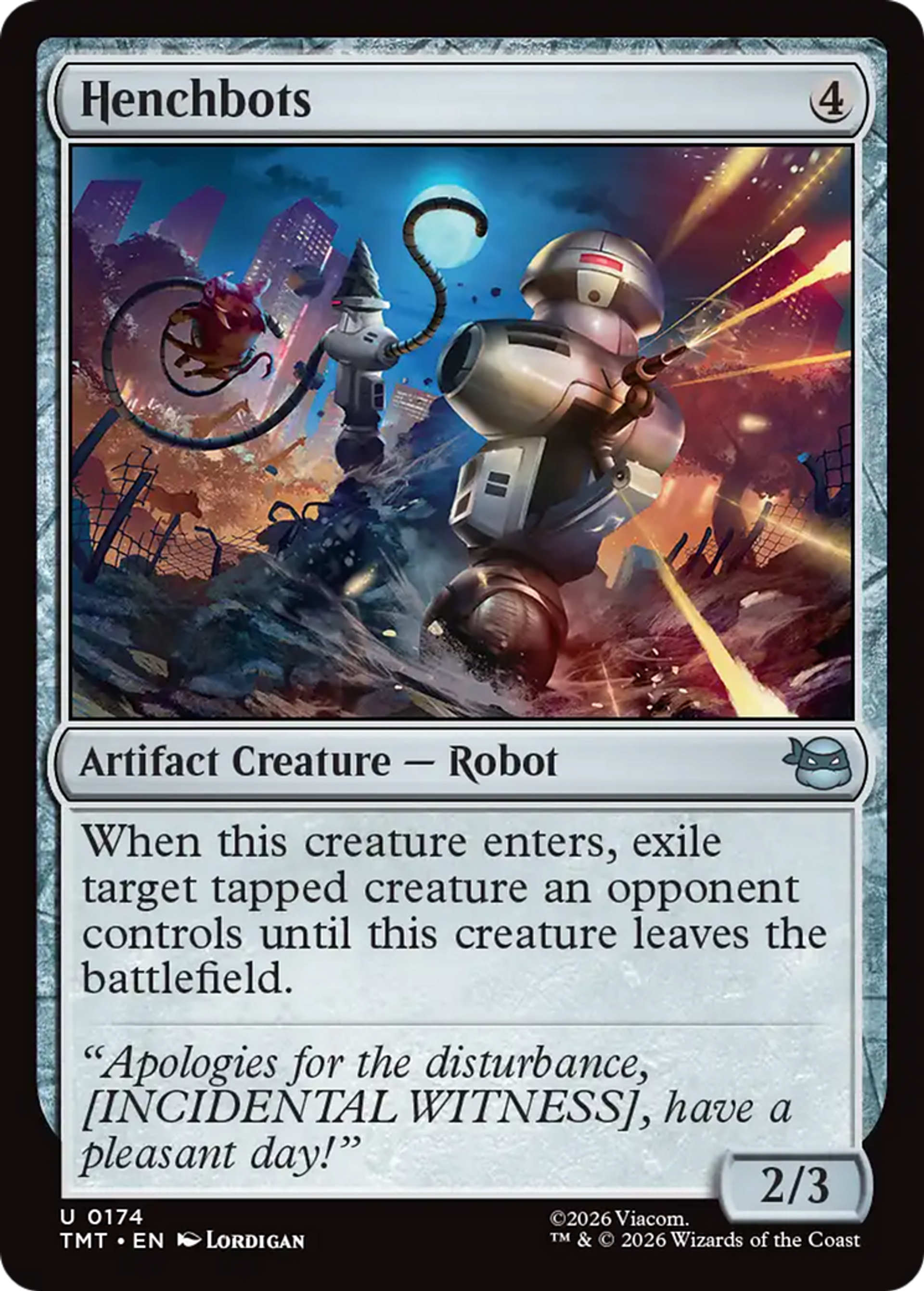 Henchbots — Teenage Mutant Ninja Turtles — Magic: The Gathering