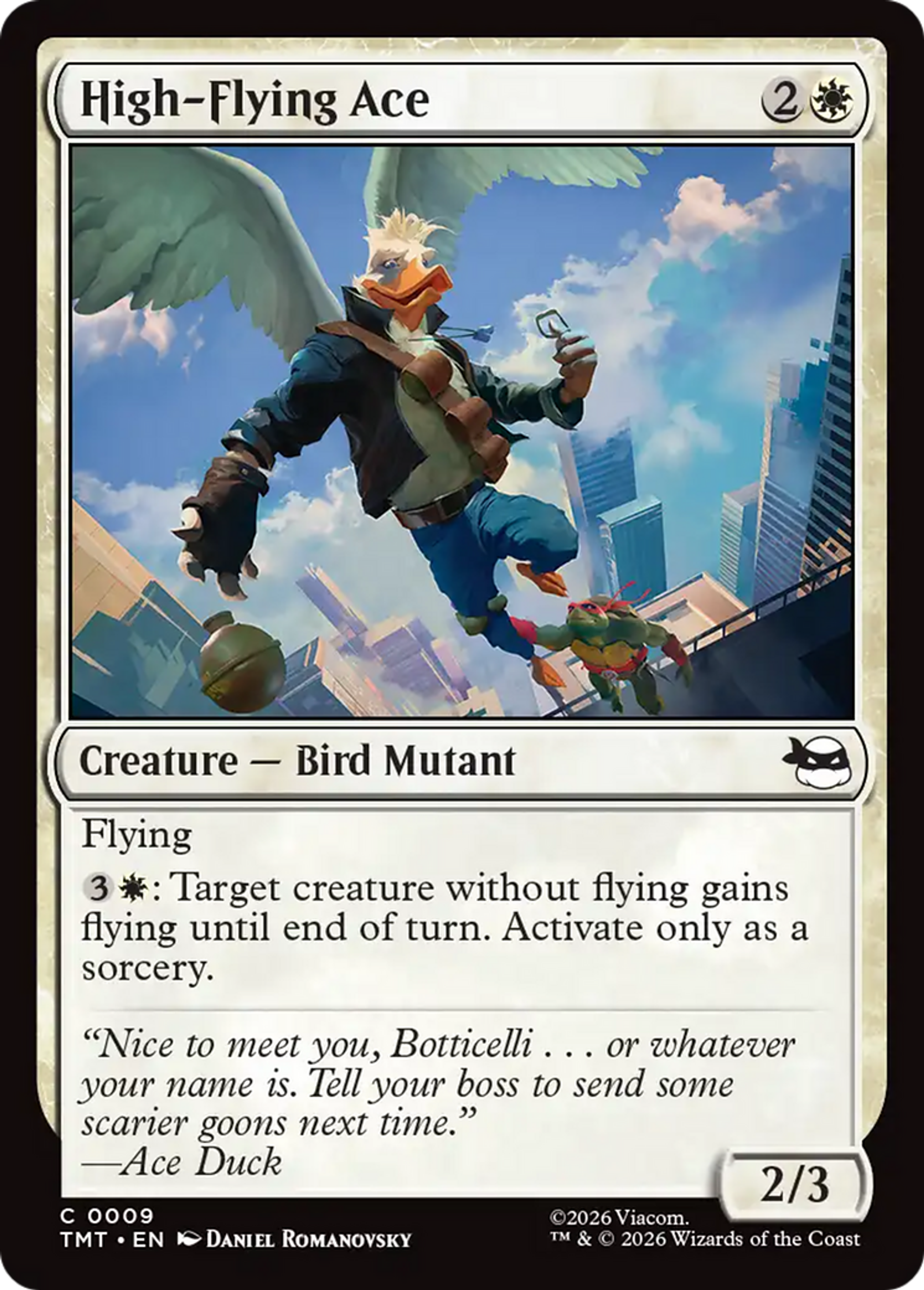 High-Flying Ace — Teenage Mutant Ninja Turtles — Magic: The Gathering