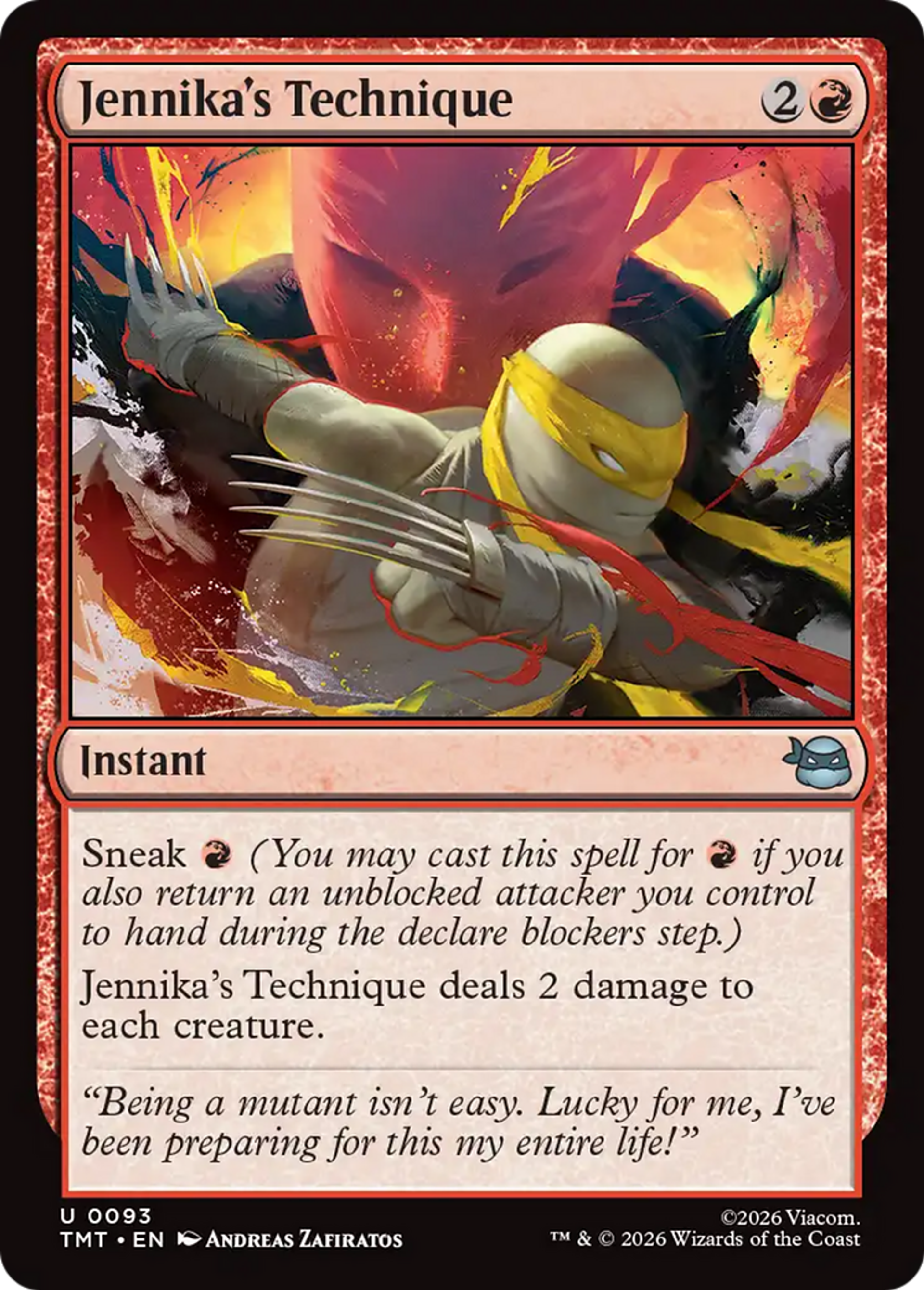 Jennika's Technique — Teenage Mutant Ninja Turtles — Magic: The Gathering