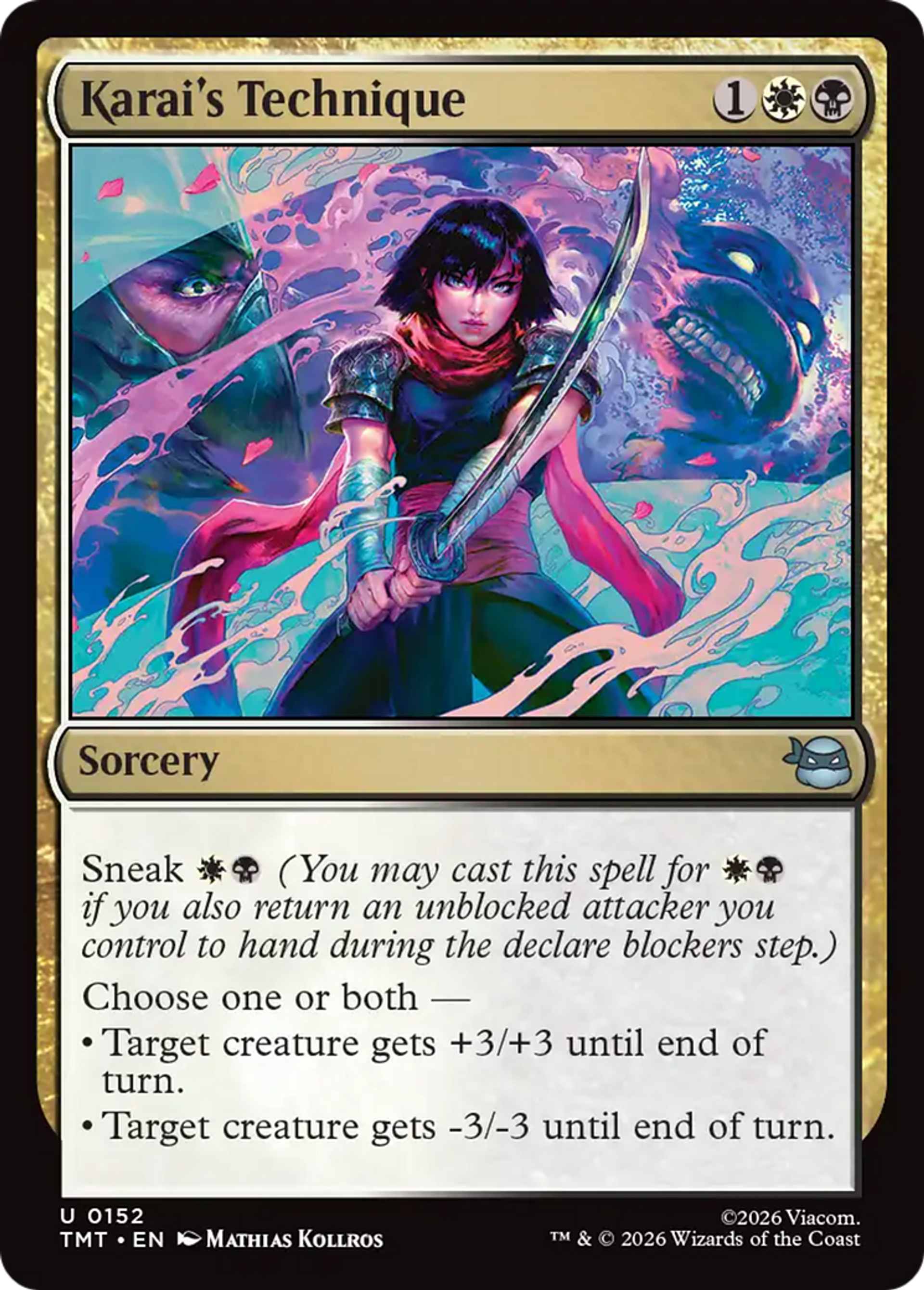 Technique de Karai — Teenage Mutant Ninja Turtles — Magic: The Gathering