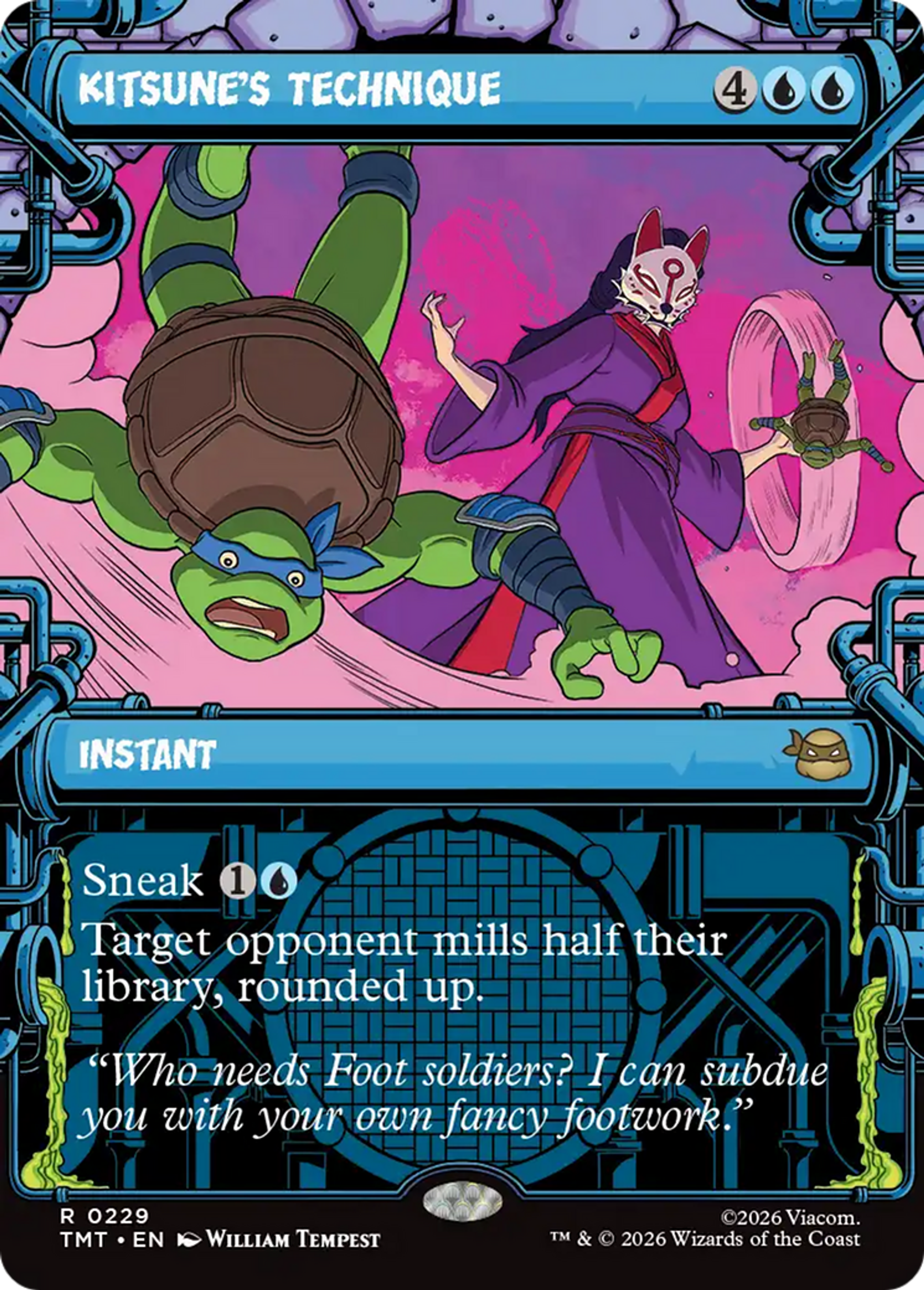 Technique de Kitsune — Teenage Mutant Ninja Turtles — Magic: The Gathering